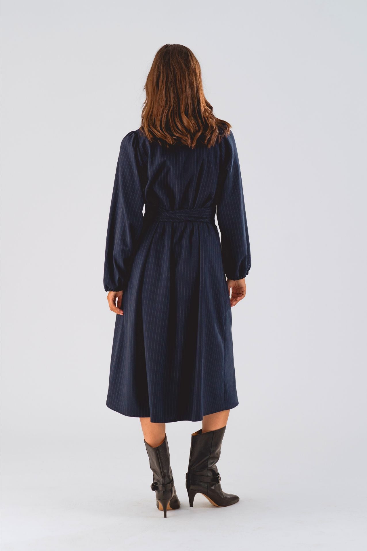 ParisLL Midi Kjole - Navy