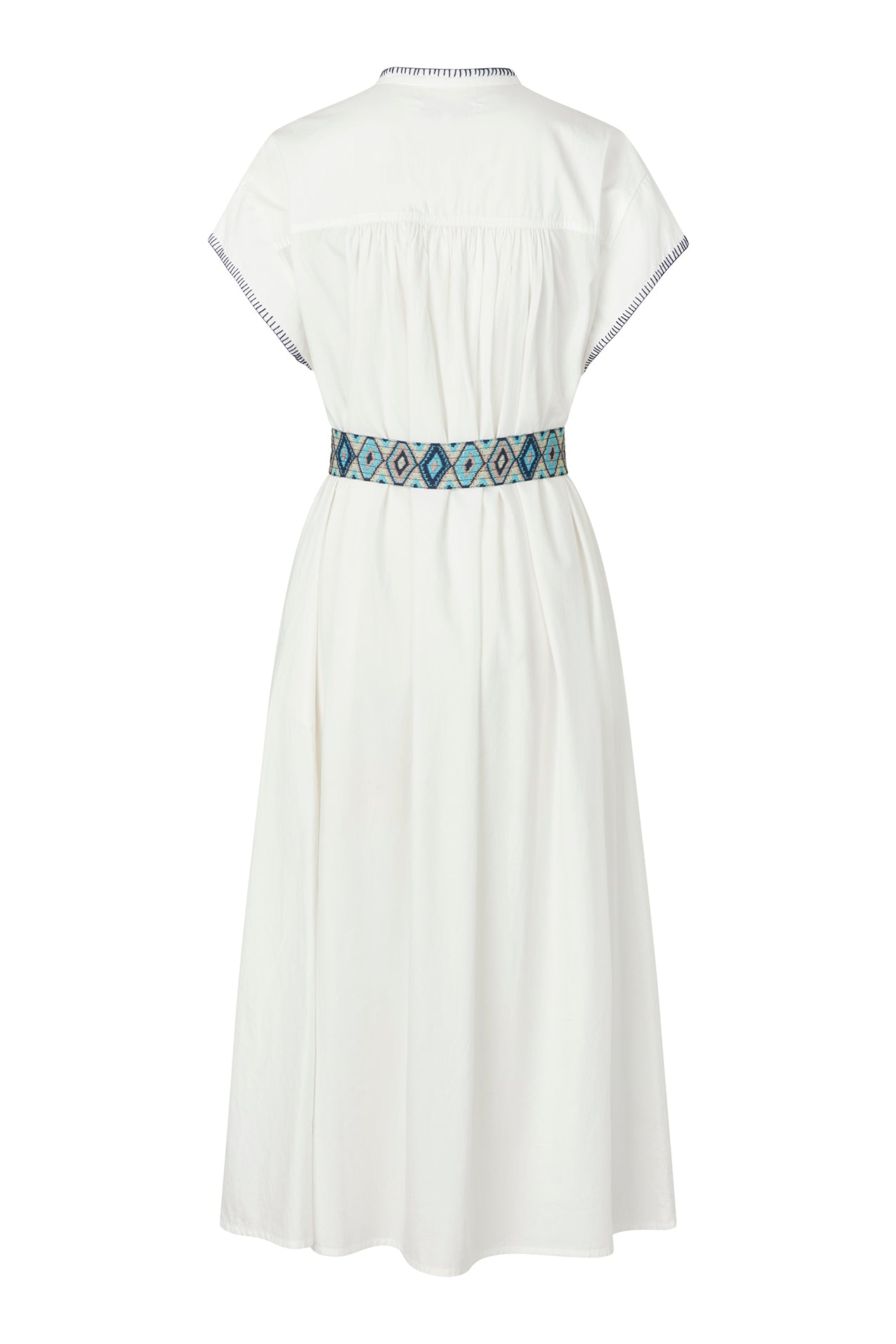 Lollys Laundry PinjaLL Maxi Dress SS Dress Hvid