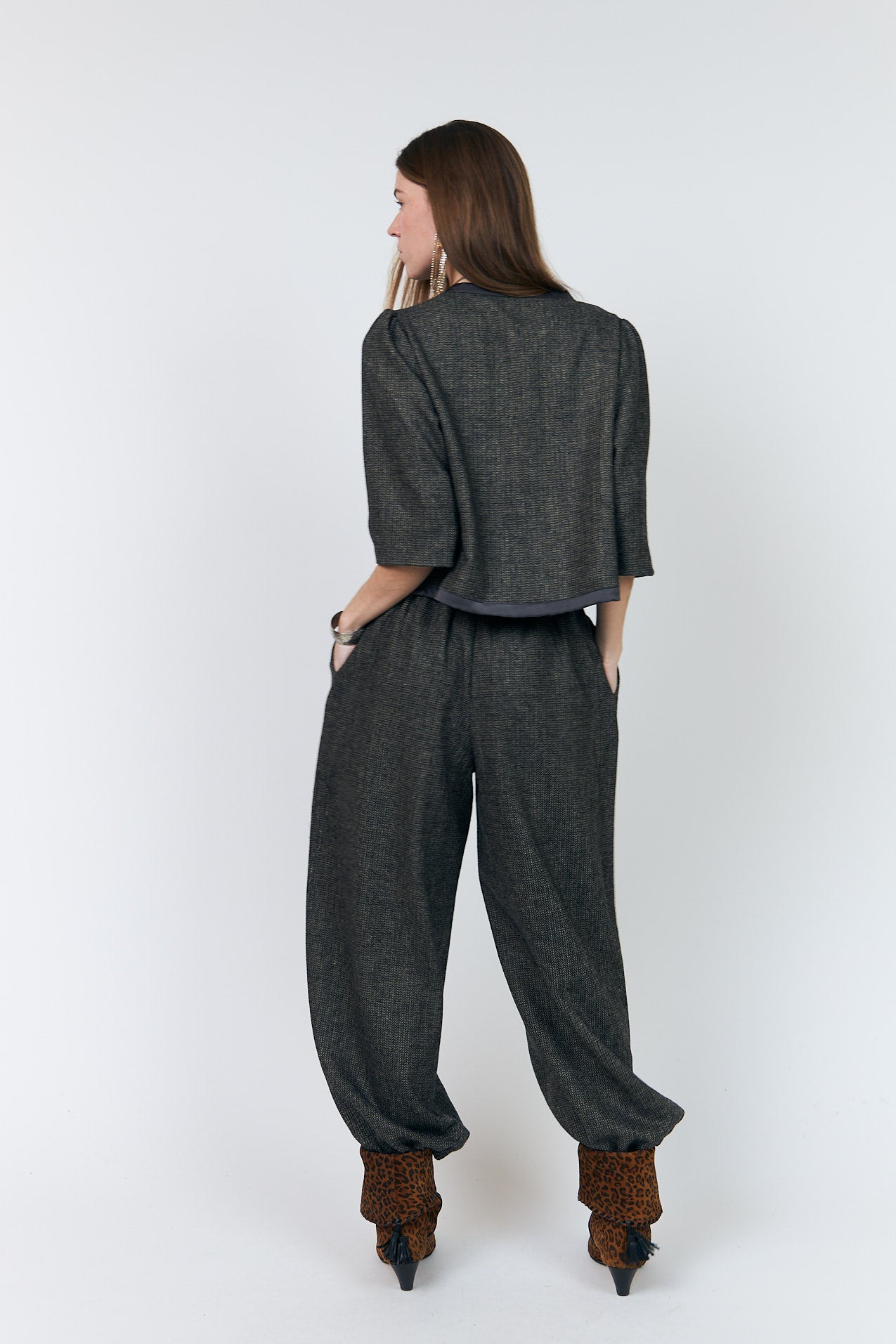 Lollys Laundry PiperLL Bukser Pants Mørkebrun