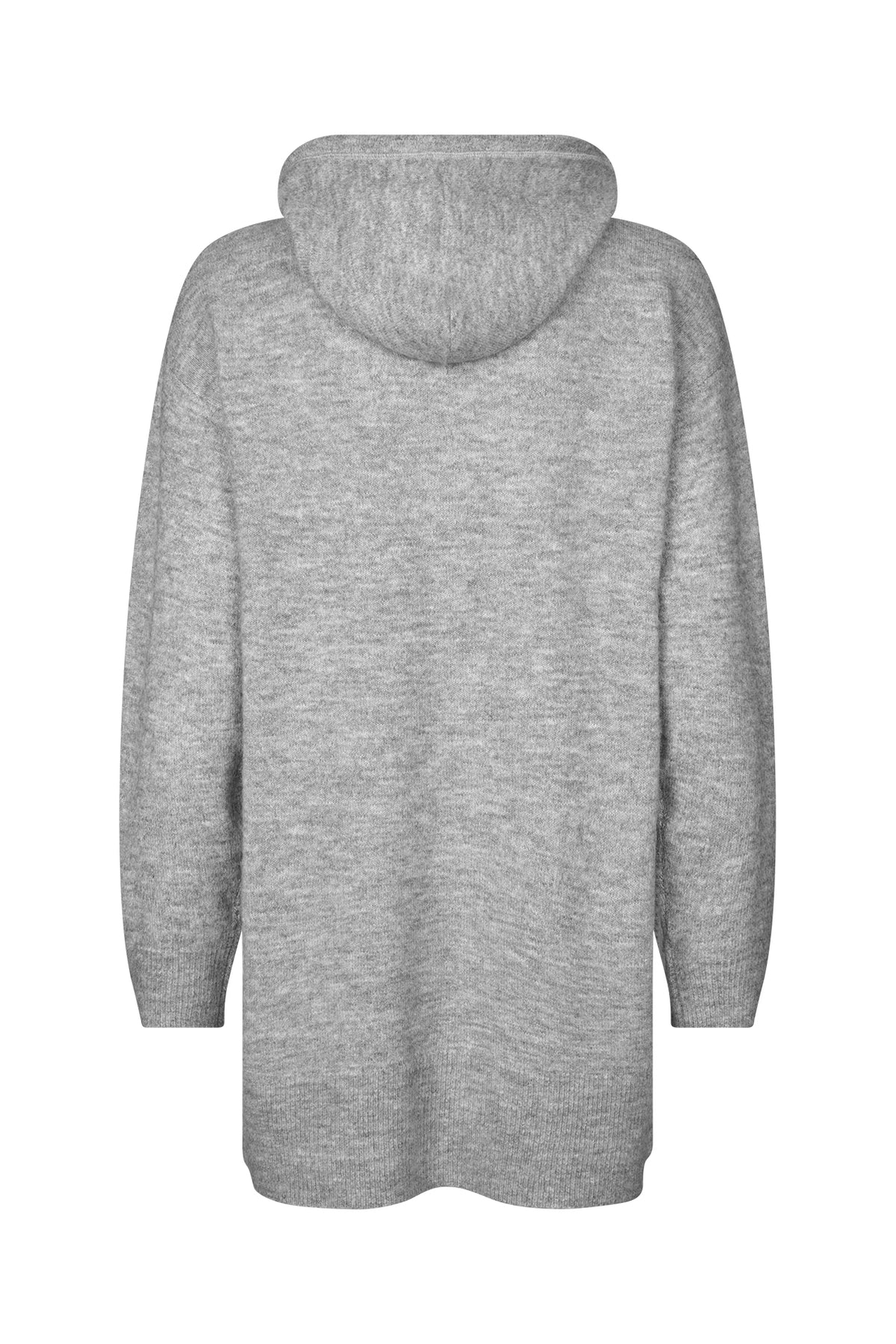 Lollys Laundry PortlandLL Knit Hoodie Jumper Grå Melange