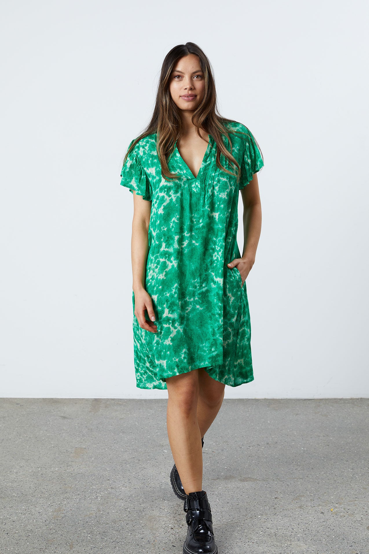 Lollys Laundry Priya Dress Dress 40 Green