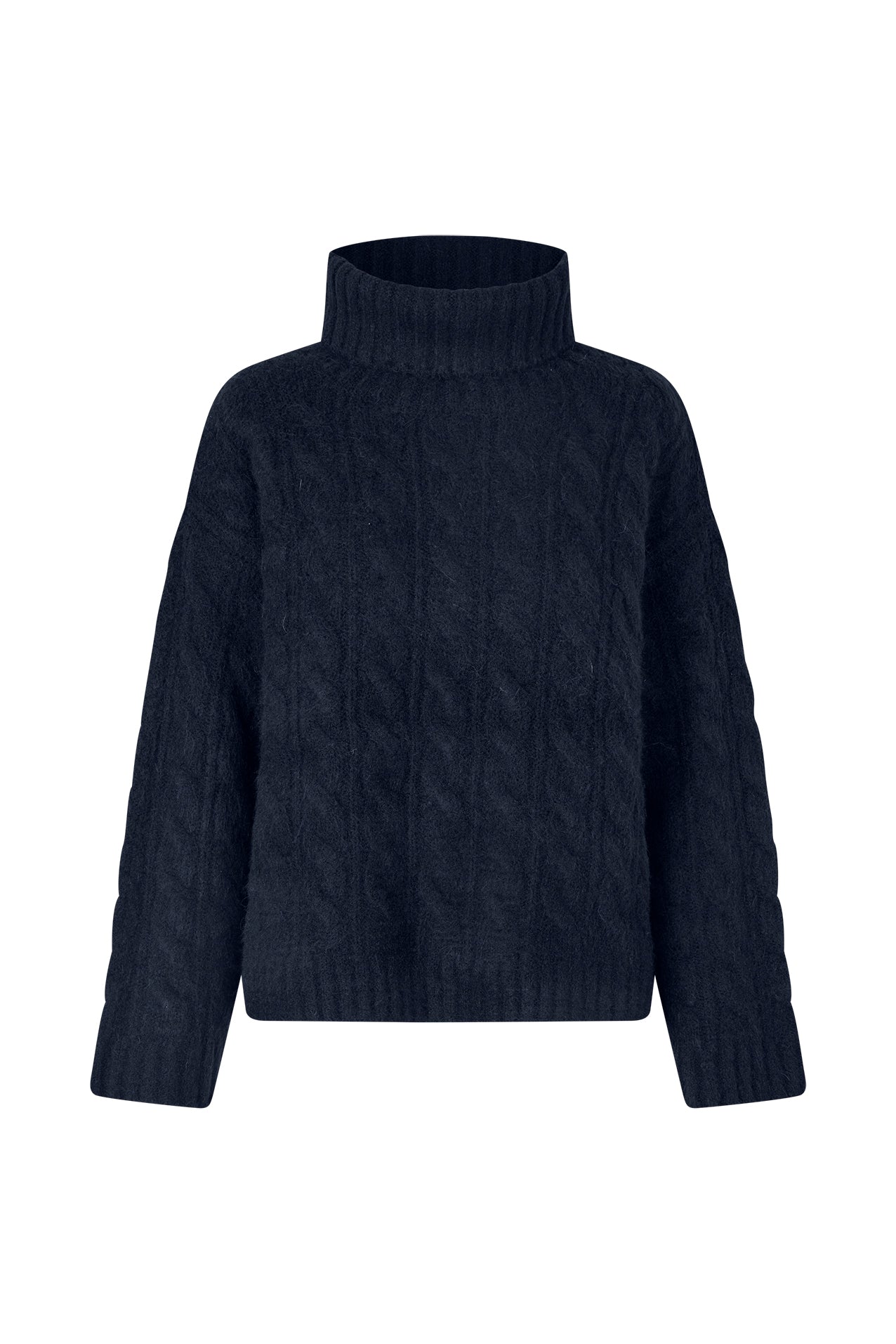 Lollys Laundry ResnoLL Strik Jumper Jumper 23 Dark Blue