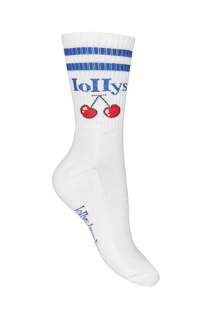 Lollys Laundry RevelLL Strømper Socks 97 Neon Blue