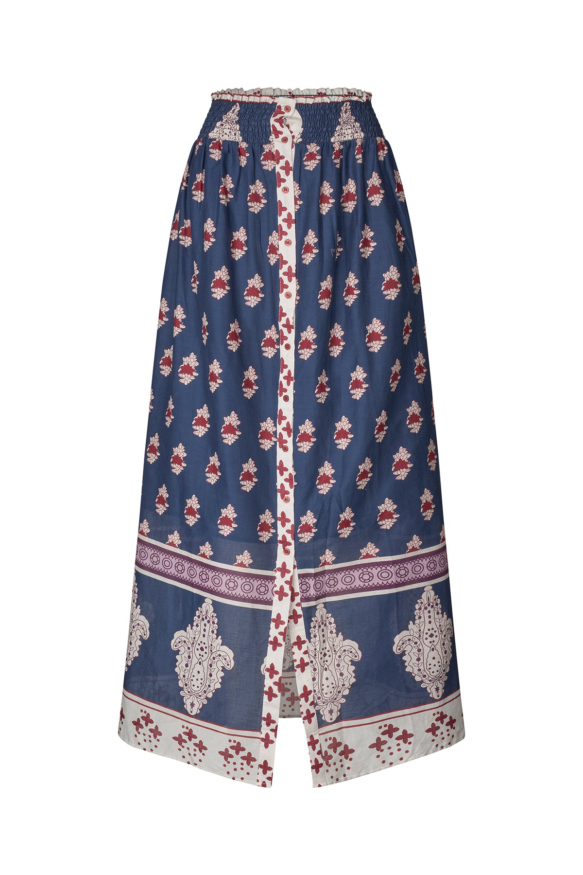 Lollys Laundry RioLL Maxi Nederdel Skirt Mørkeblå