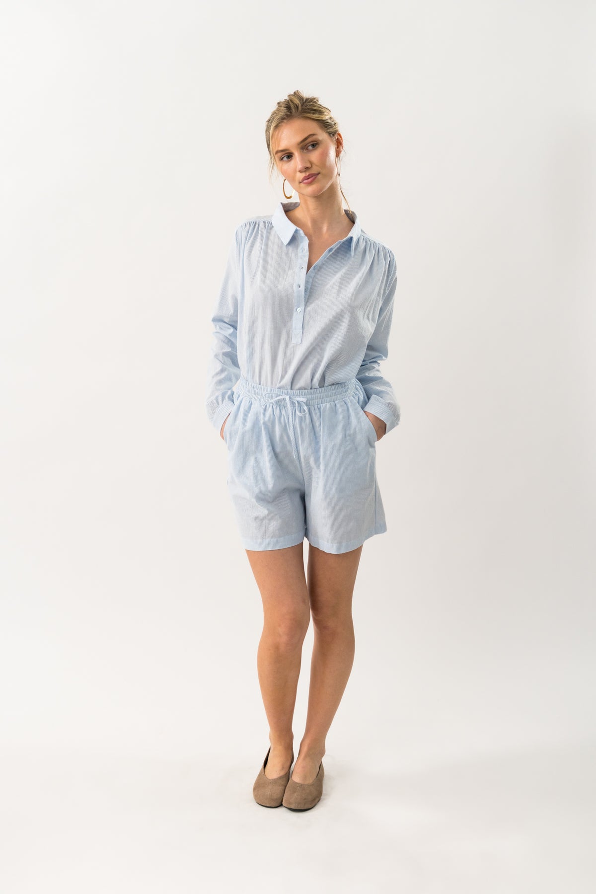 Lollys Laundry RitaLL Shorts Shorts Lyseblå