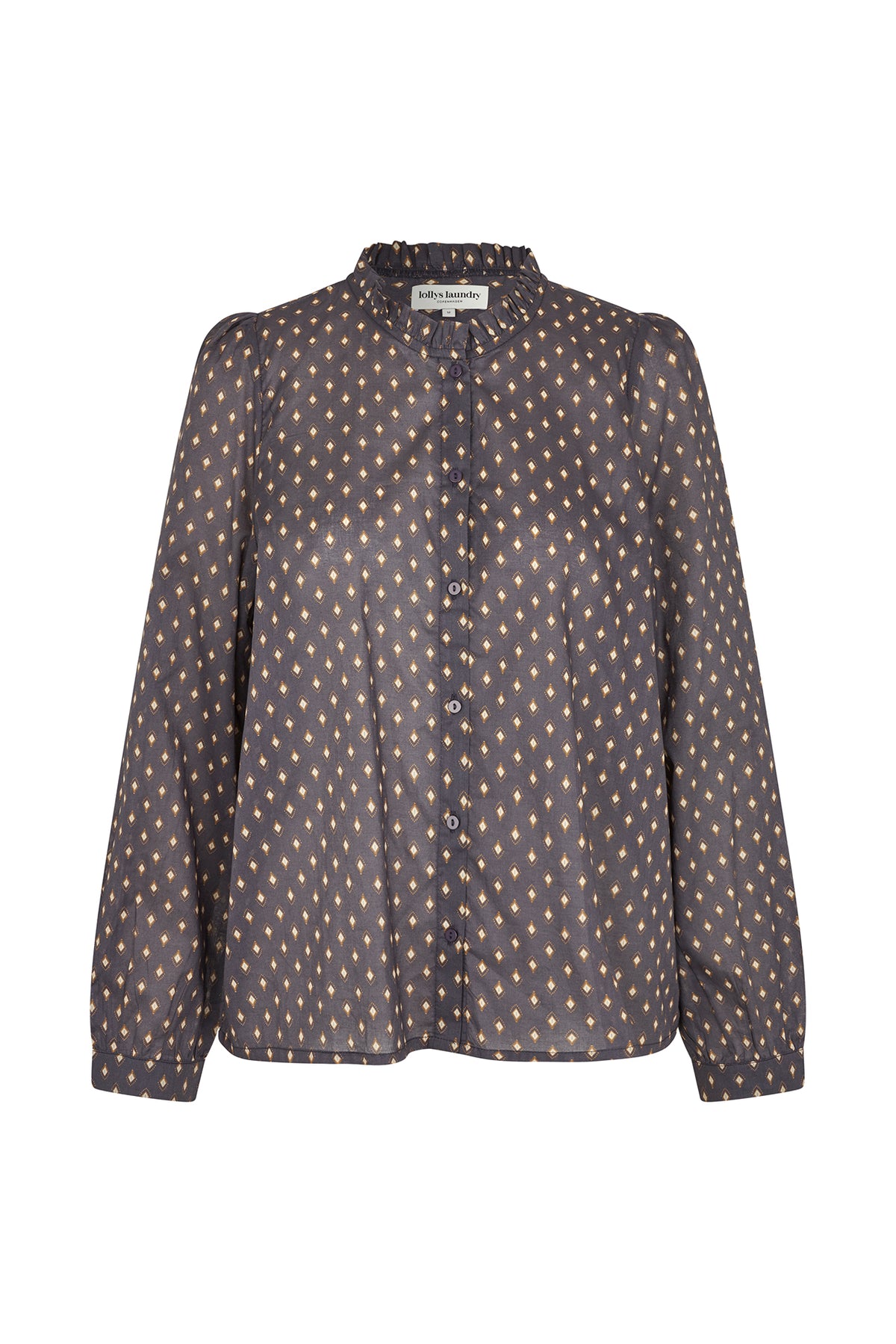 Lollys Laundry RiverLL Skjorte Shirt Mørkeblå