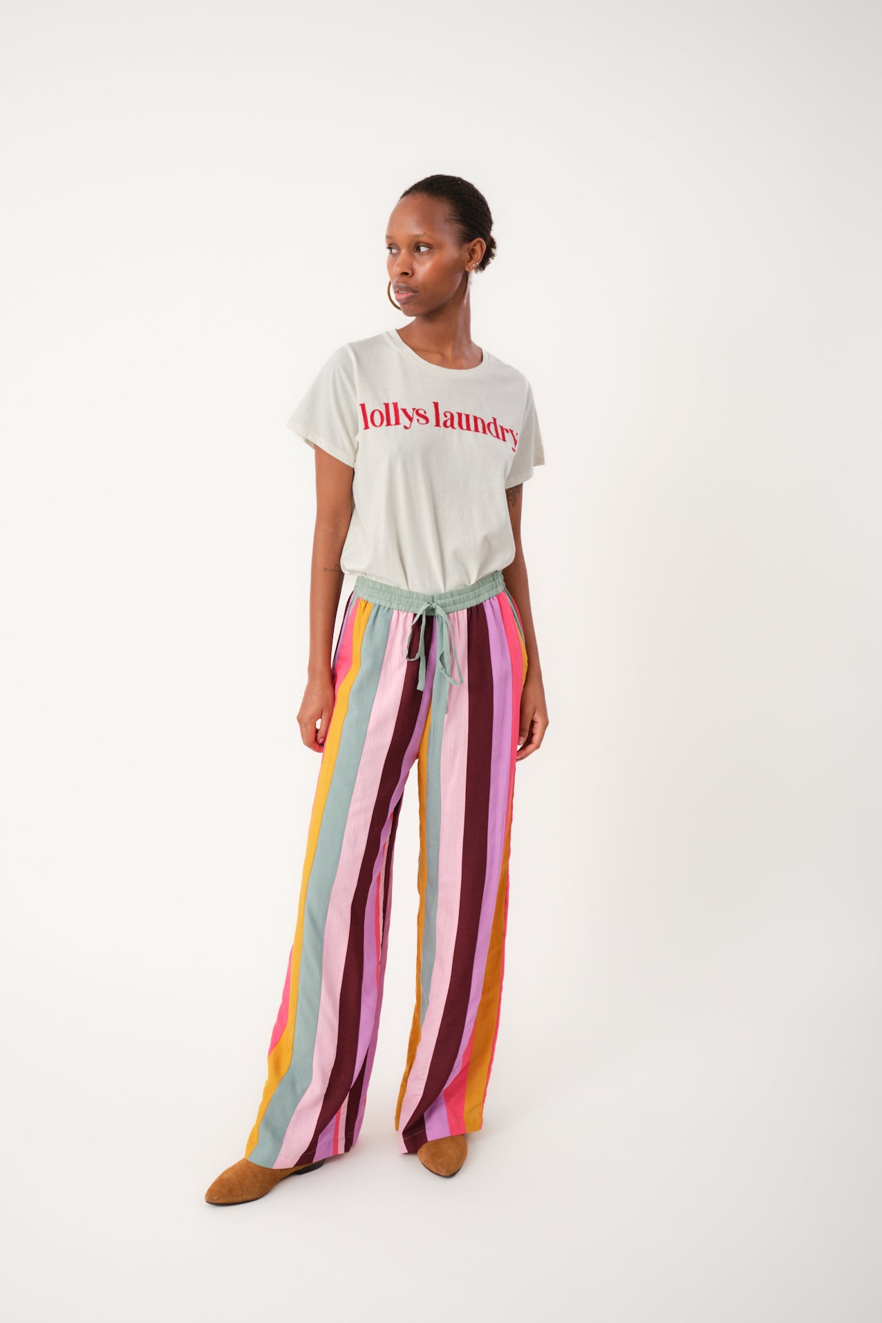 Lollys Laundry RomaLL Lollys T-shirt T-shirt Hvid