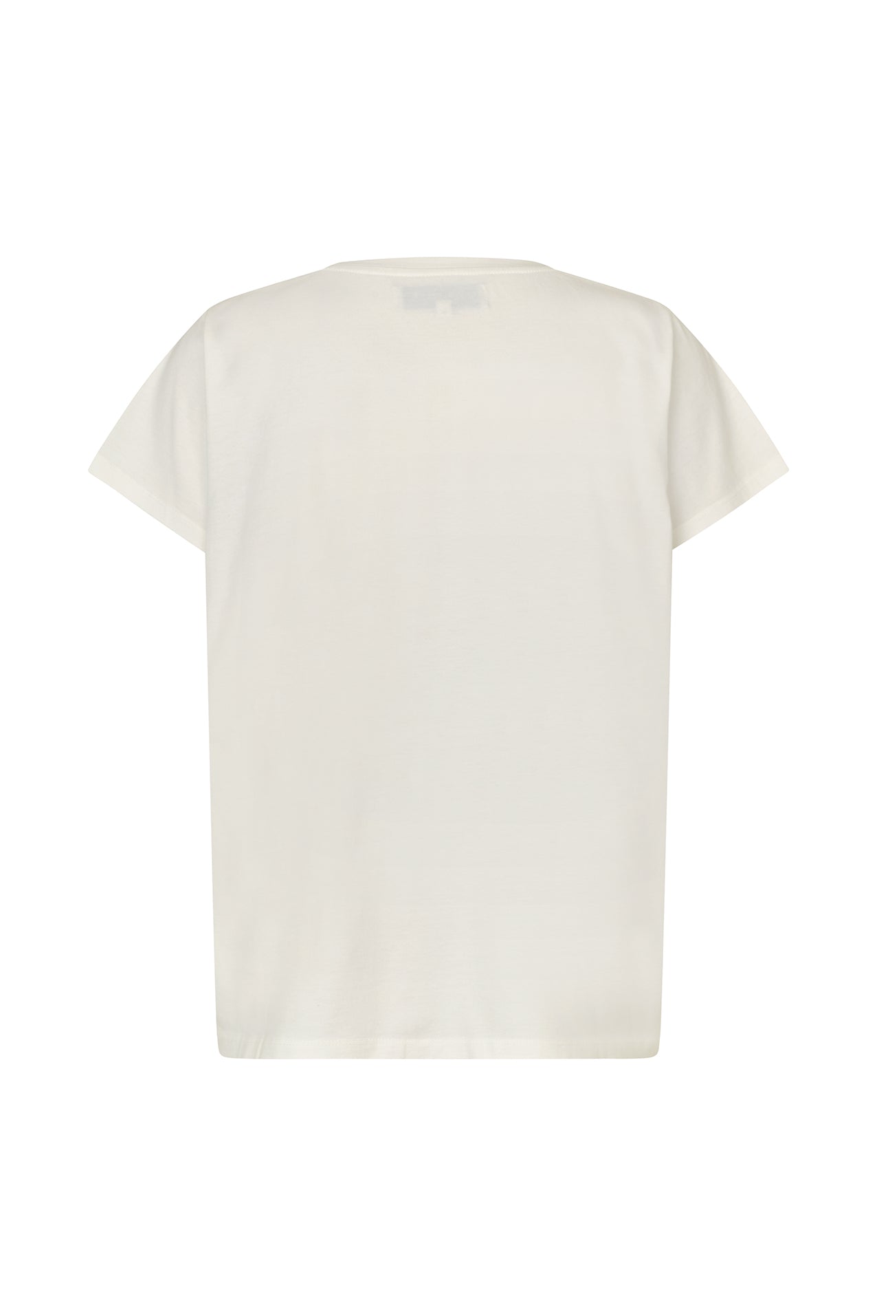 Lollys Laundry RomaLL T-shirt Påfugl T-shirt Hvid