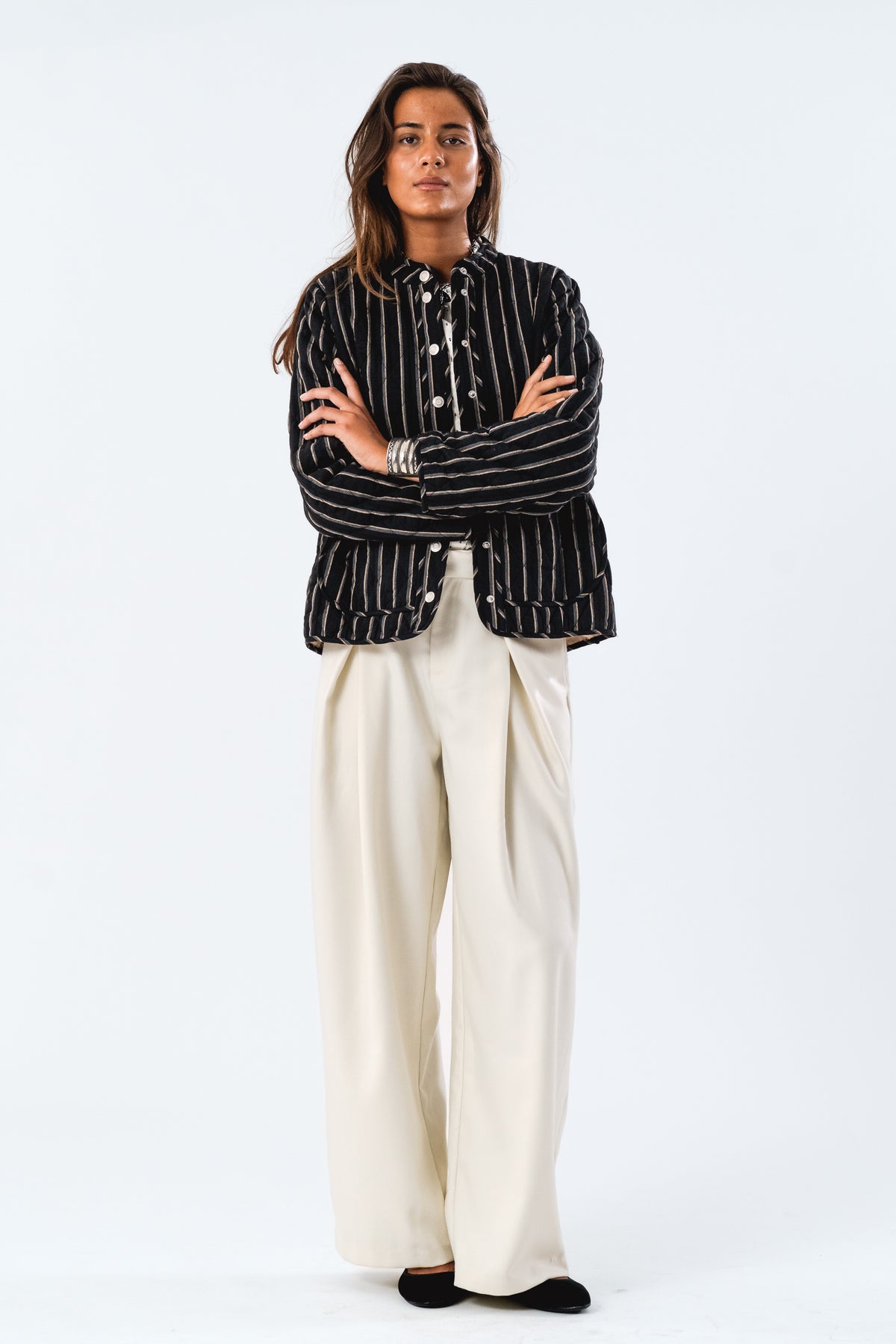 Lollys Laundry RomeLL Jacket LS Jacket Striber