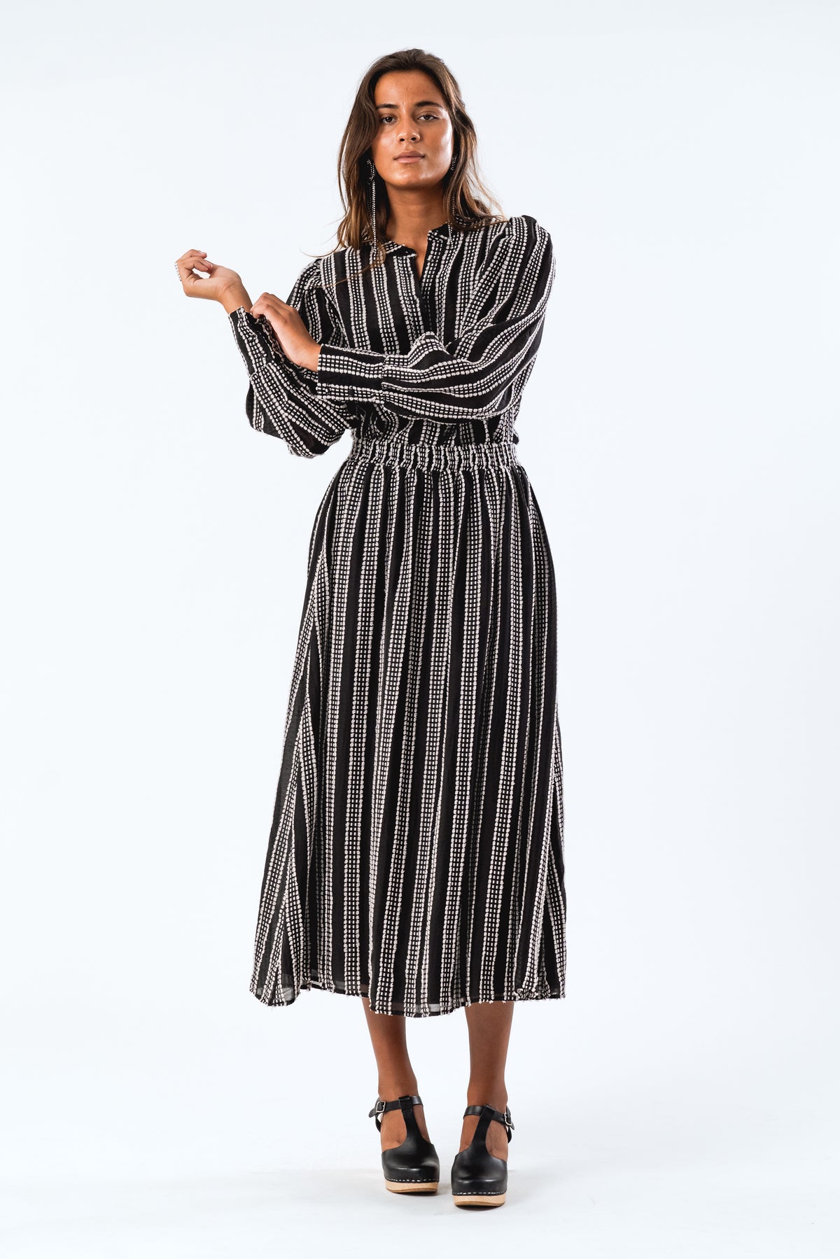 Lollys Laundry RoraLL Shirt LS Shirt Sort