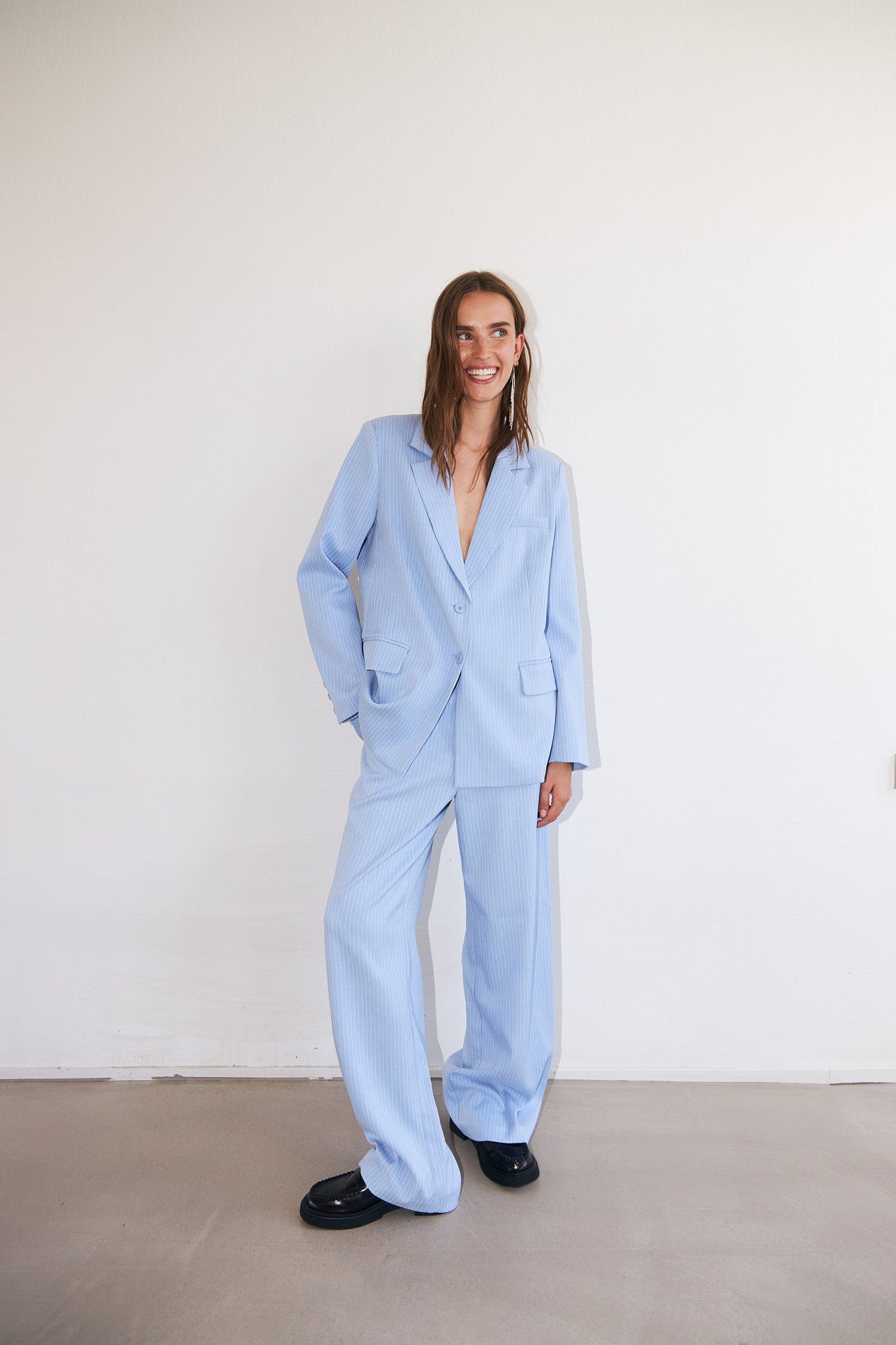 Lollys Laundry RosieLL Bukser Pants Lyseblå