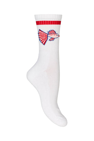 Lollys Laundry RowanLL Strømper Socks Lyserød