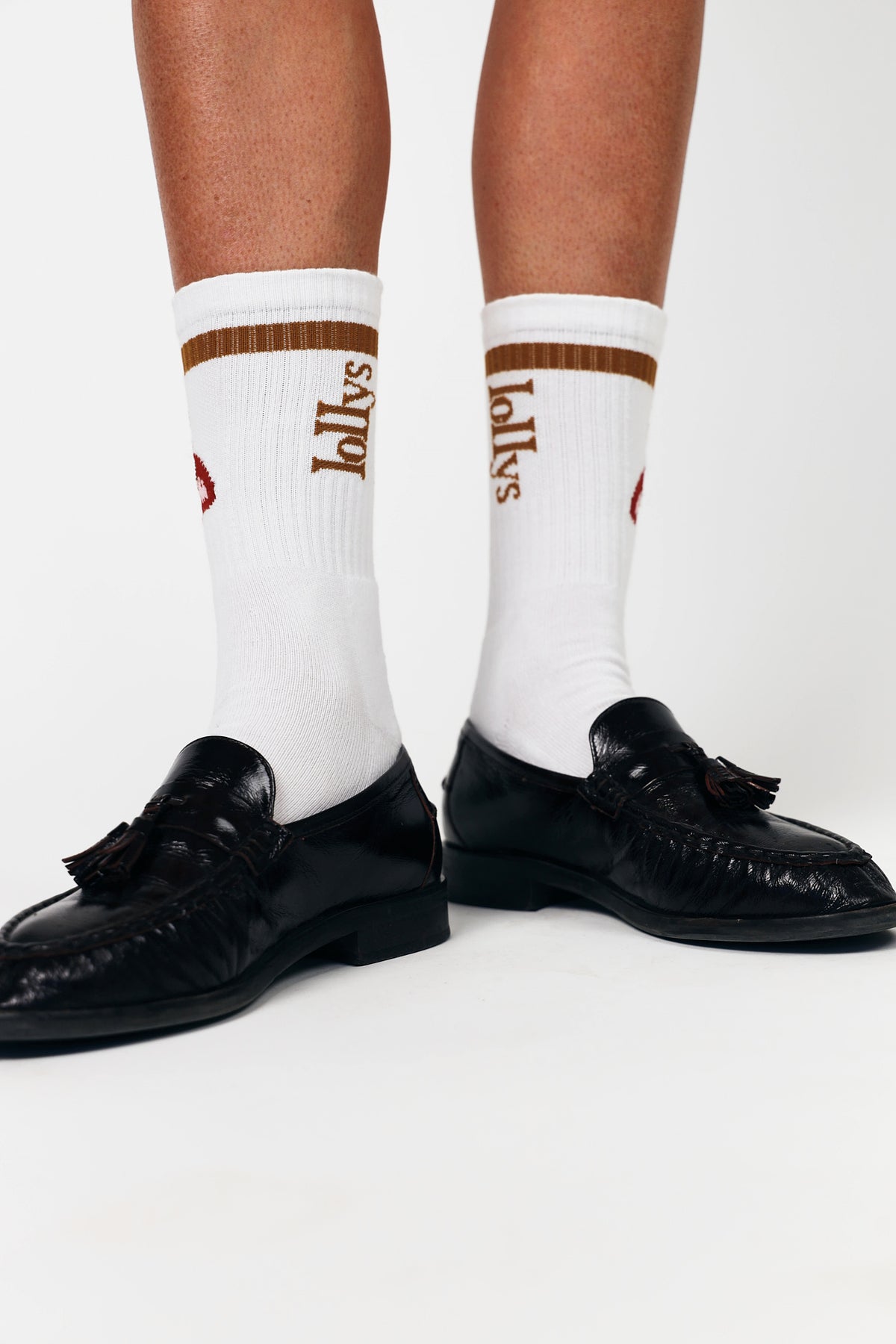 Lollys Laundry RowanLL Strømper Socks Rustbrun