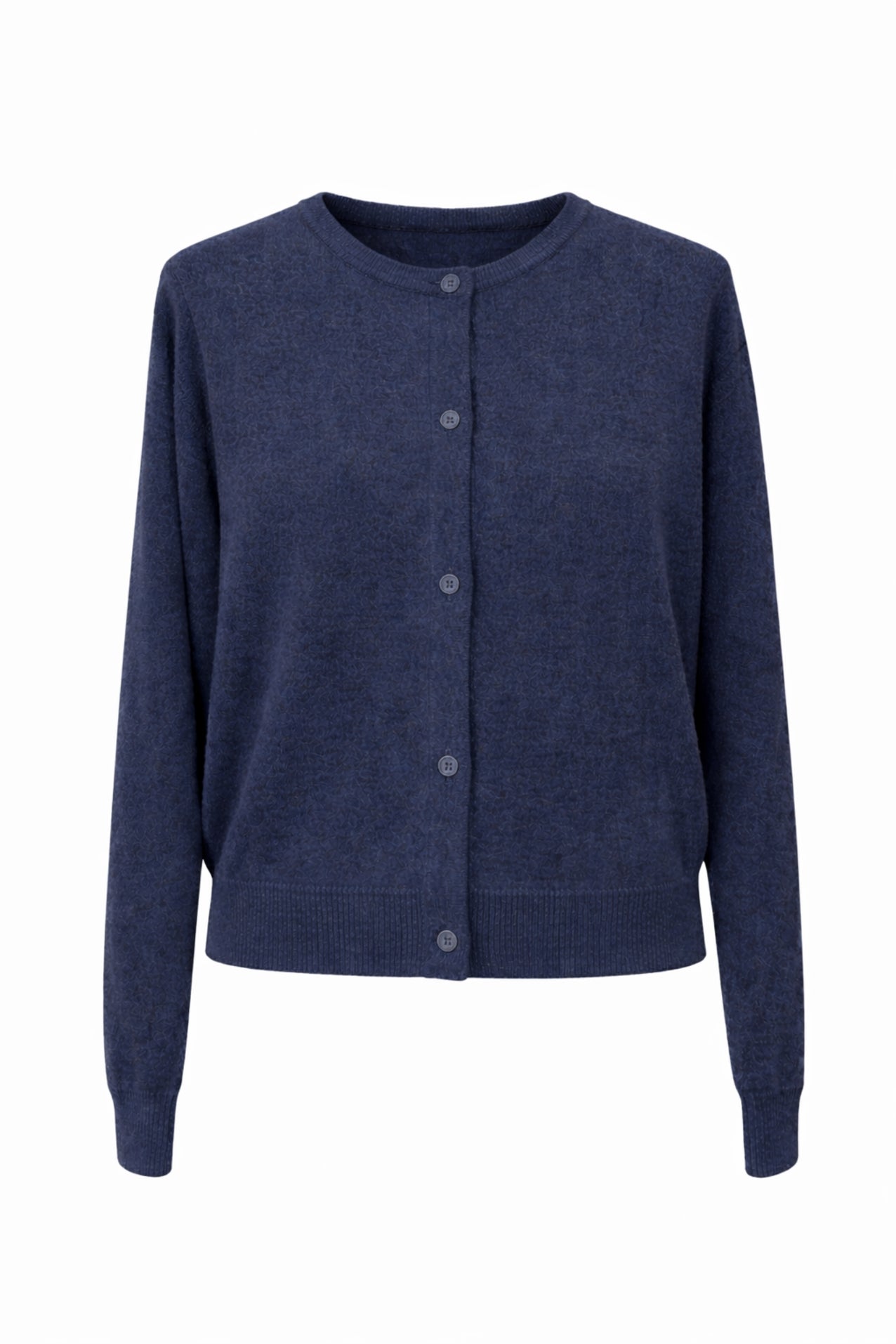 RoweLL Strikjakke - Navy
