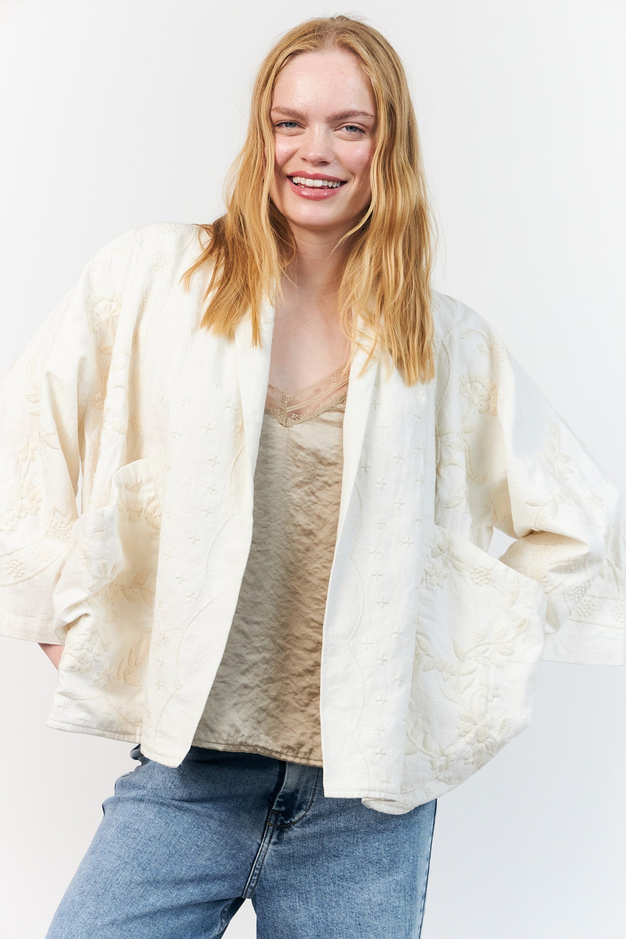 Lollys Laundry RumiLL Jacket LS Jacket Creme