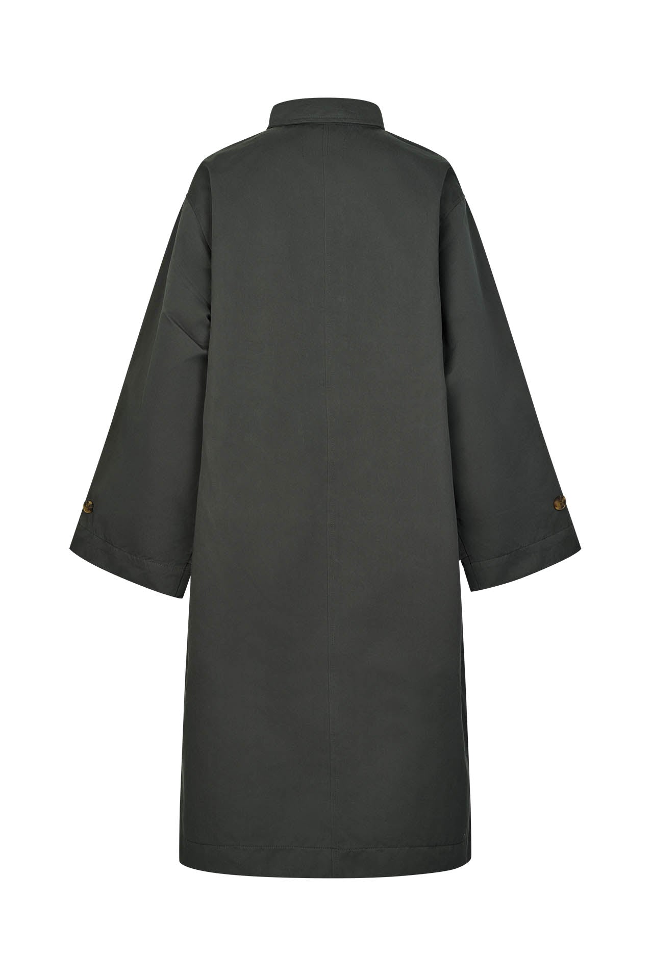 Lollys Laundry RussiLL lang Frakke Outerwear Antracitgrå