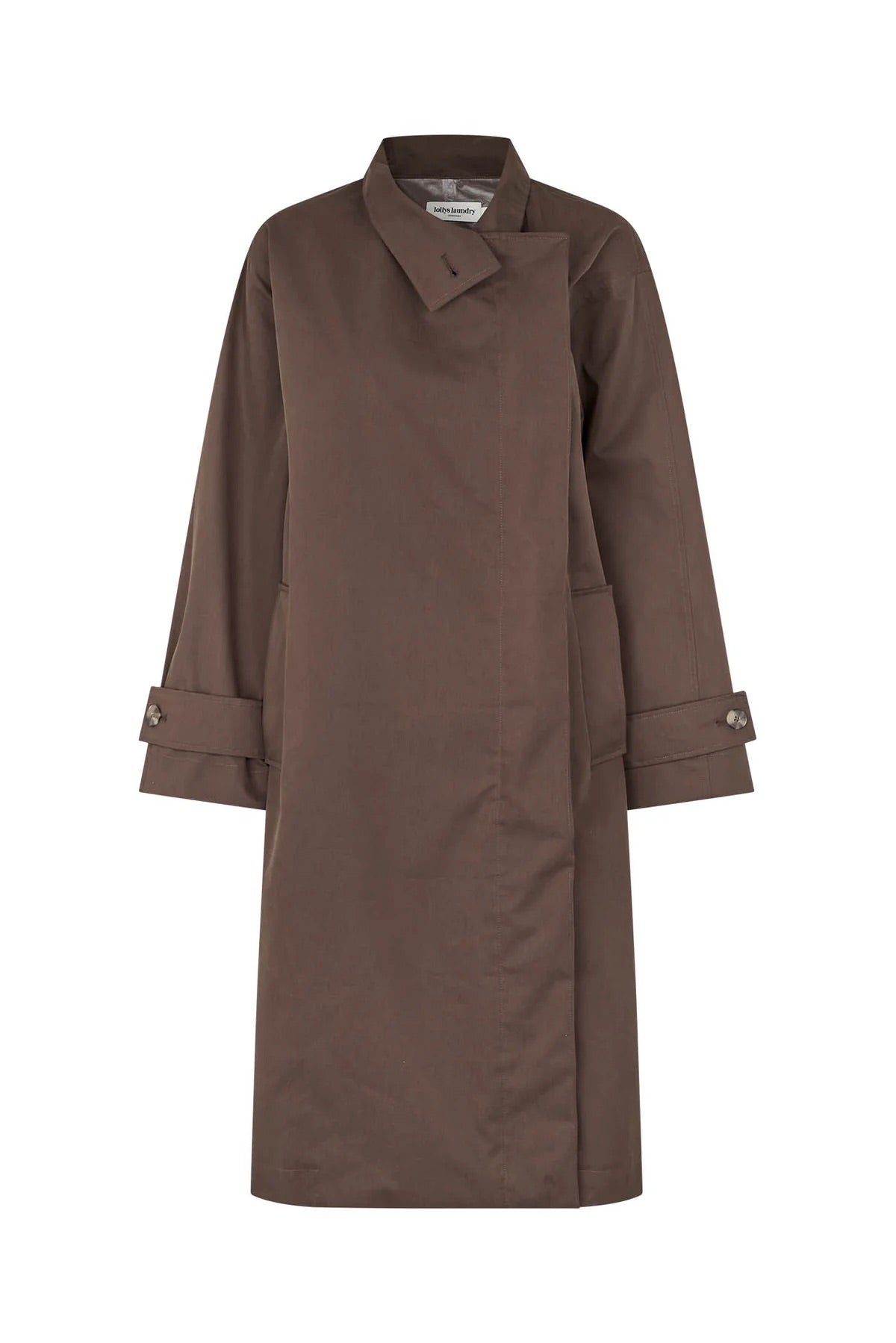 Lollys Laundry RussiLL lang Frakke Outerwear Brun
