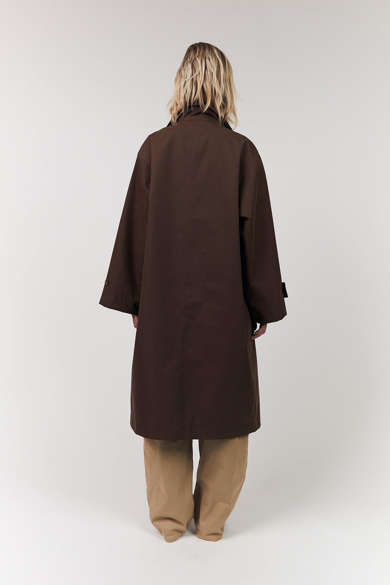 Lollys Laundry RussiLL lang Frakke Outerwear Brun