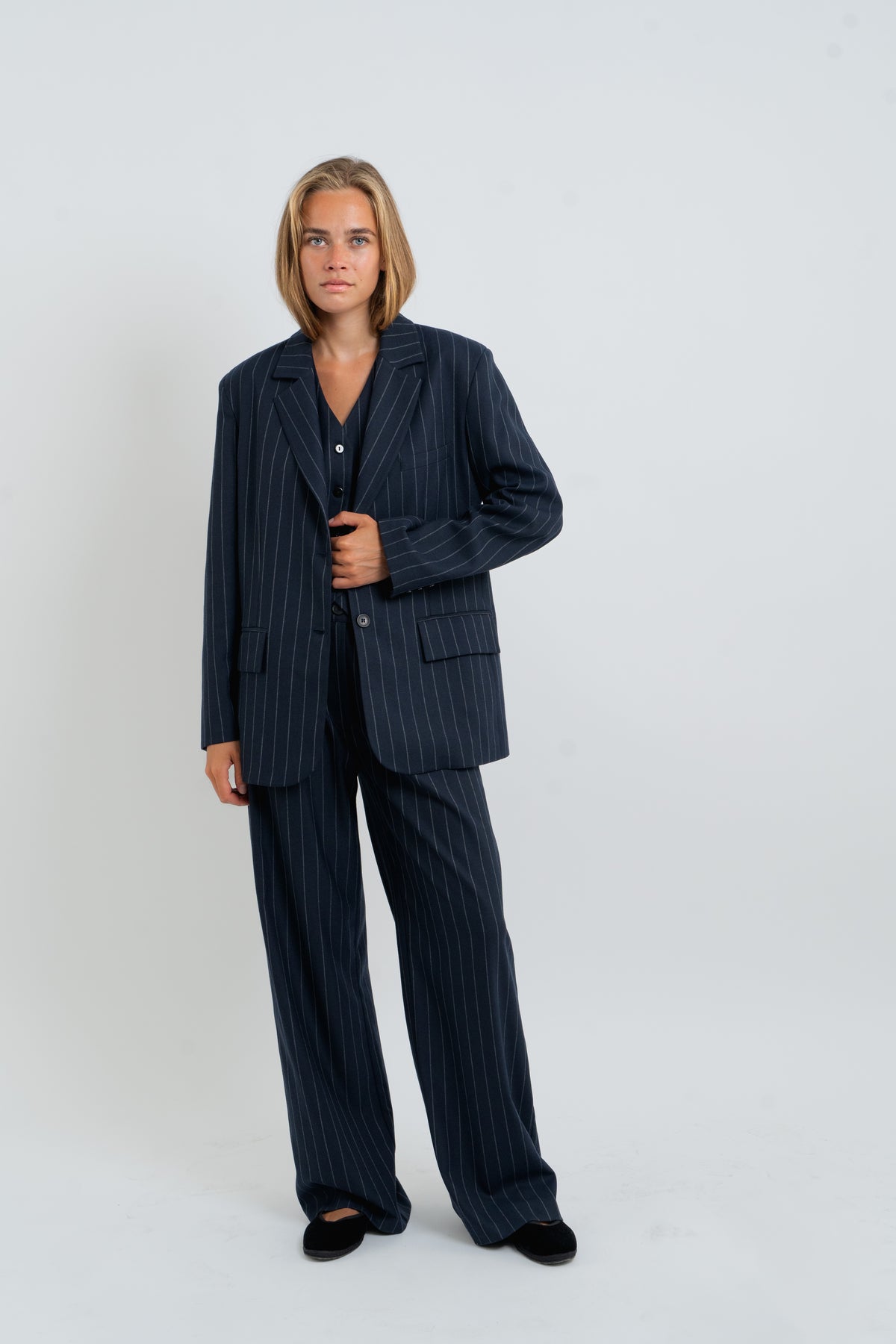 Lollys Laundry RyanLL Blazer Jacket Navy