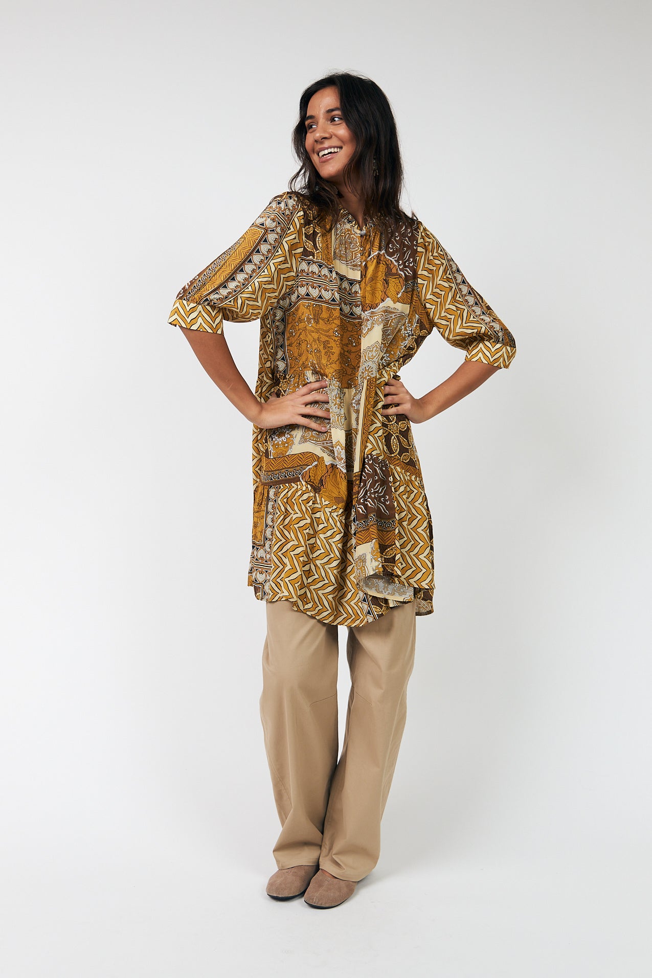 Lollys Laundry SabineLL kort kjole Dress 64 Graphic Print