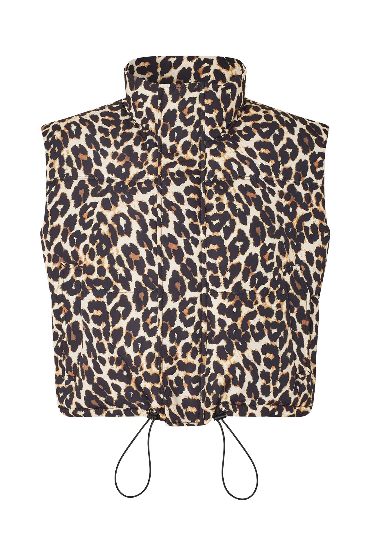 Lollys Laundry SadaLL Vest Outerwear 72 Leopard Print