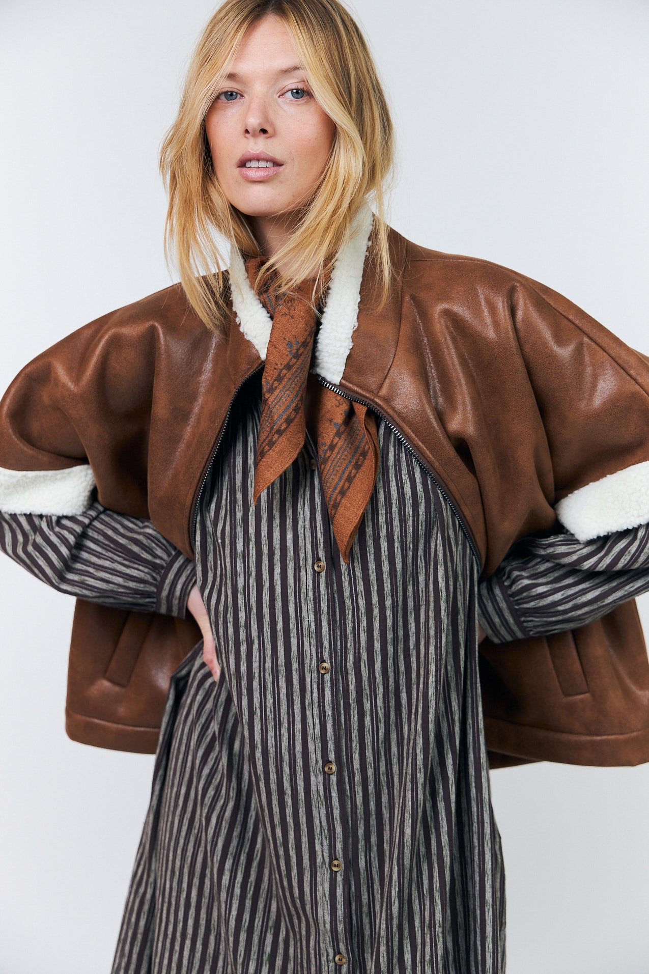 Lollys Laundry SamaLL Frakke Outerwear Brun