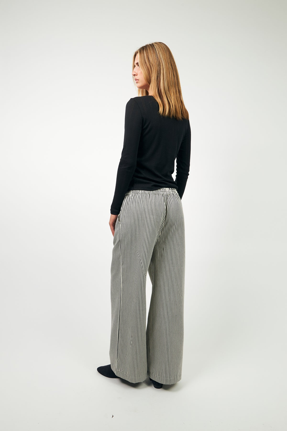 Lollys Laundry SamaraLL langærmet T-Shirt Blouse Sort