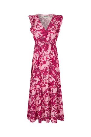 Lollys Laundry SamoLL Midi Kjole Dress Pink