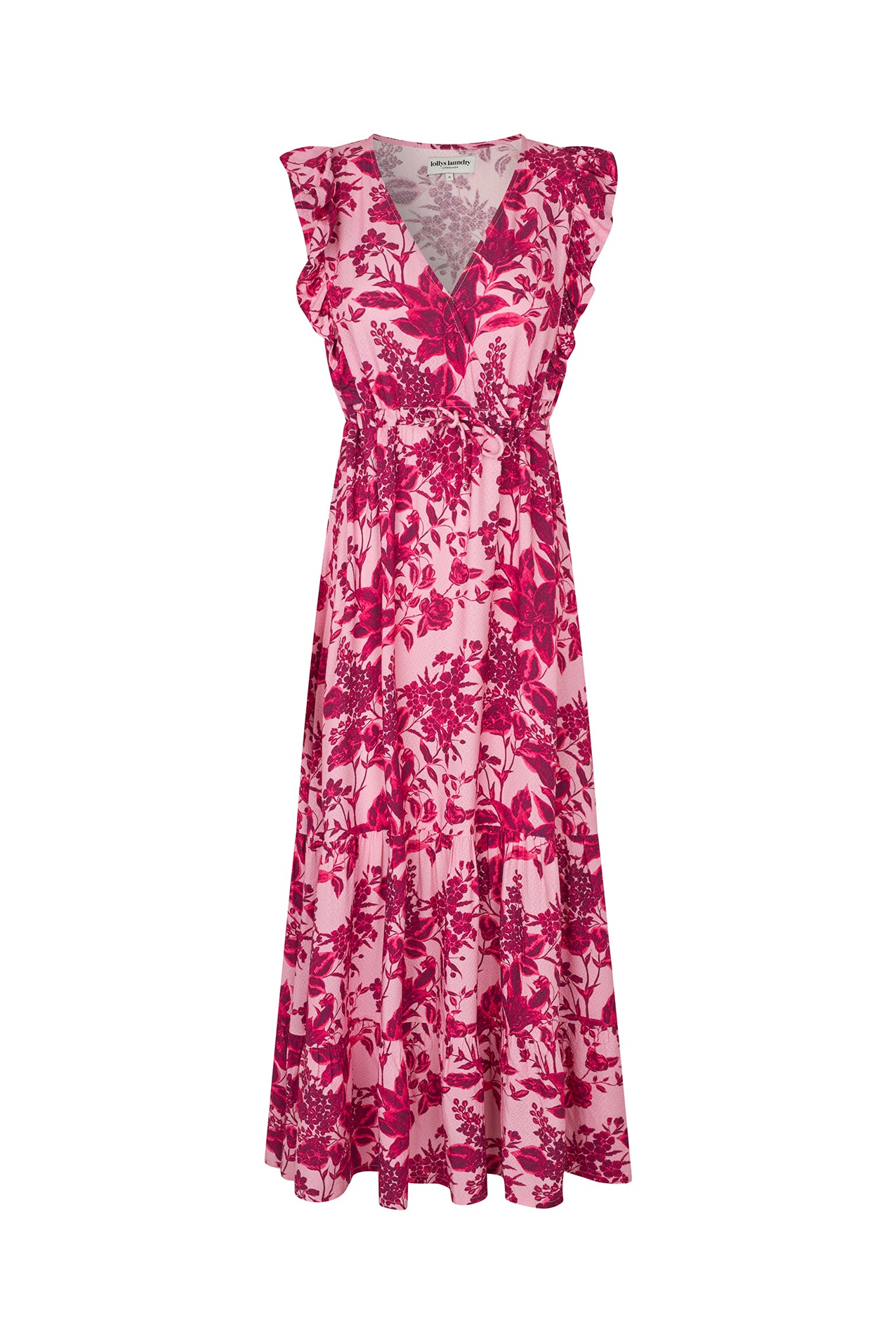 SamoLL Midi Kjole - 51 Pink