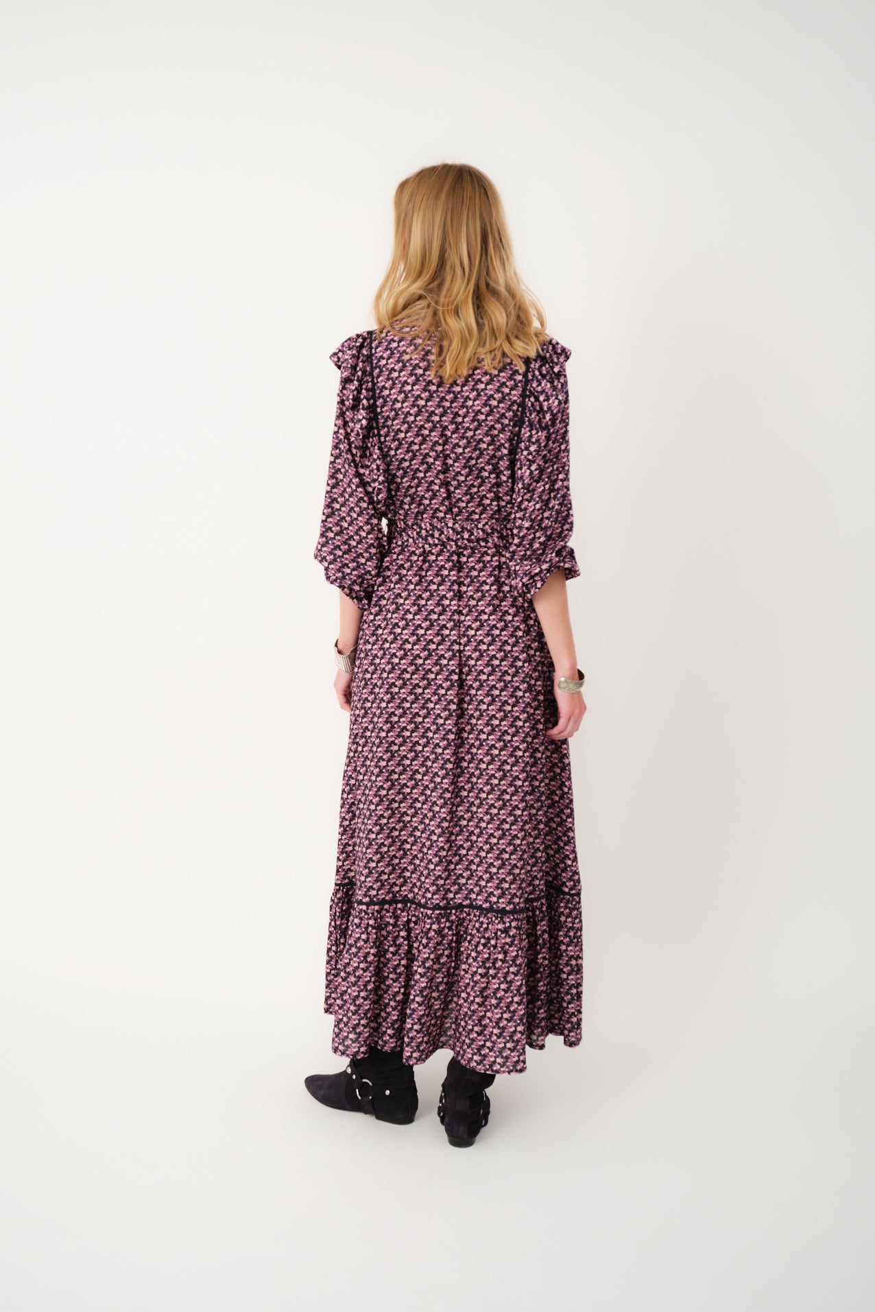 Lollys Laundry SanniLL Maxi Kjole Dress 74 Flower Print
