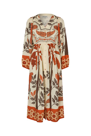 Lollys Laundry SaraiLL Maxi Kjole Dress 02 Creme