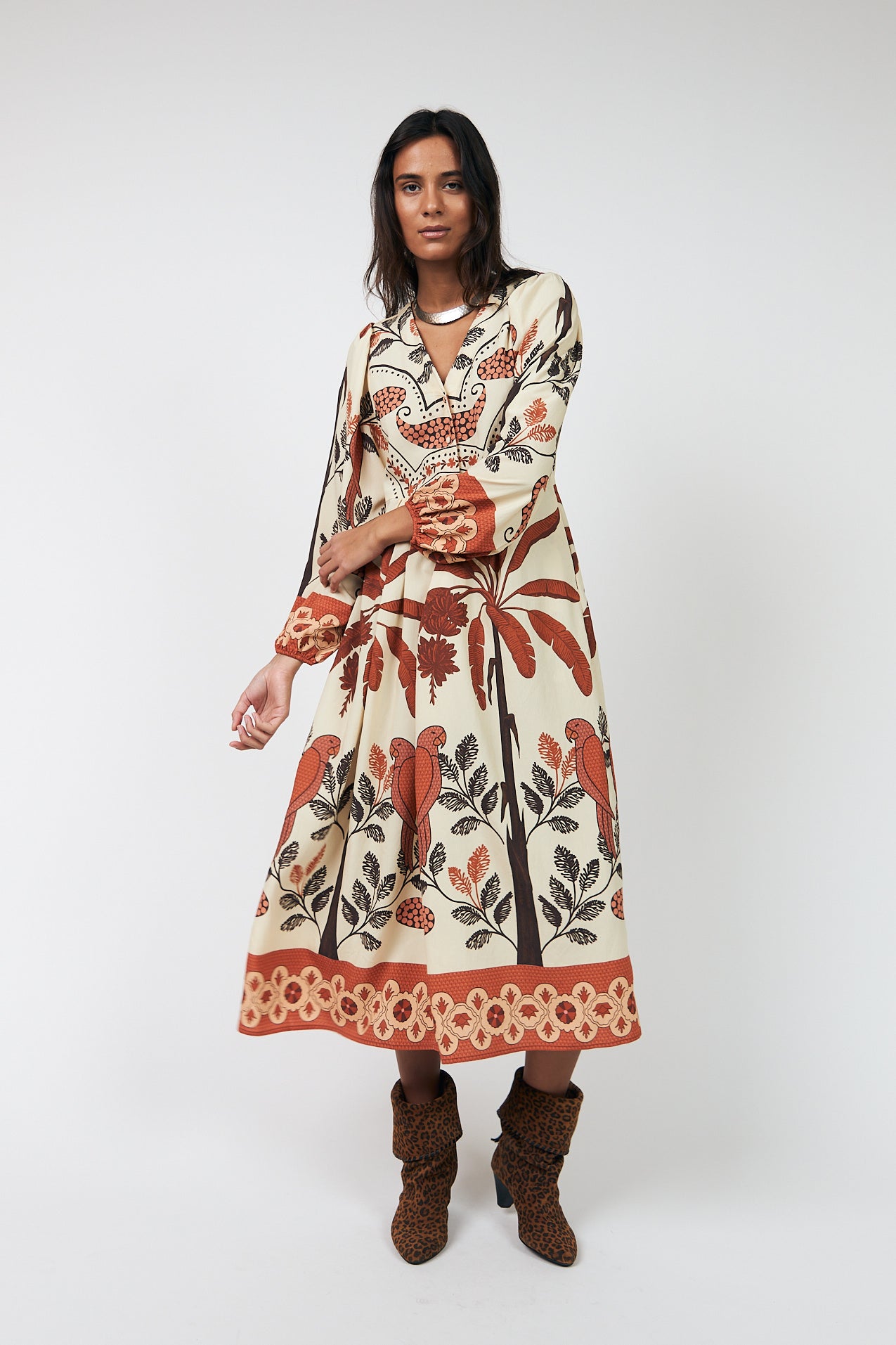 Lollys Laundry SaraiLL Maxi Kjole Dress 02 Creme