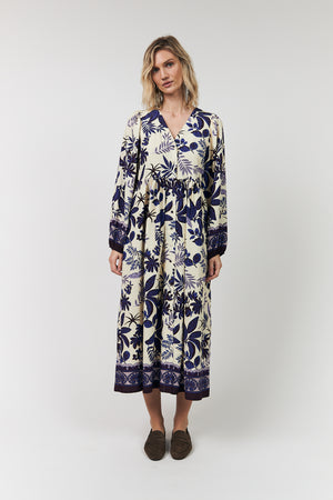 Lollys Laundry SaraiLL Maxi Kjole Dress 74 Flower Print