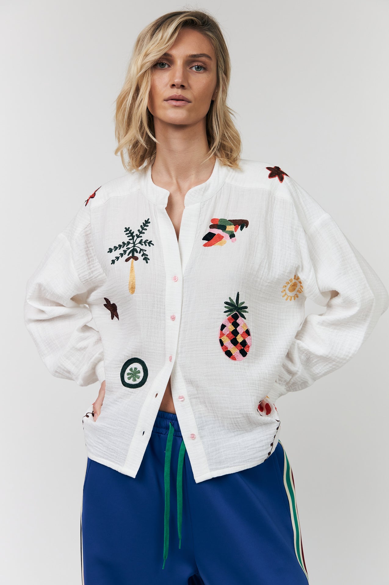 Lollys Laundry ScottieLL Skjorte Shirt 02 Creme