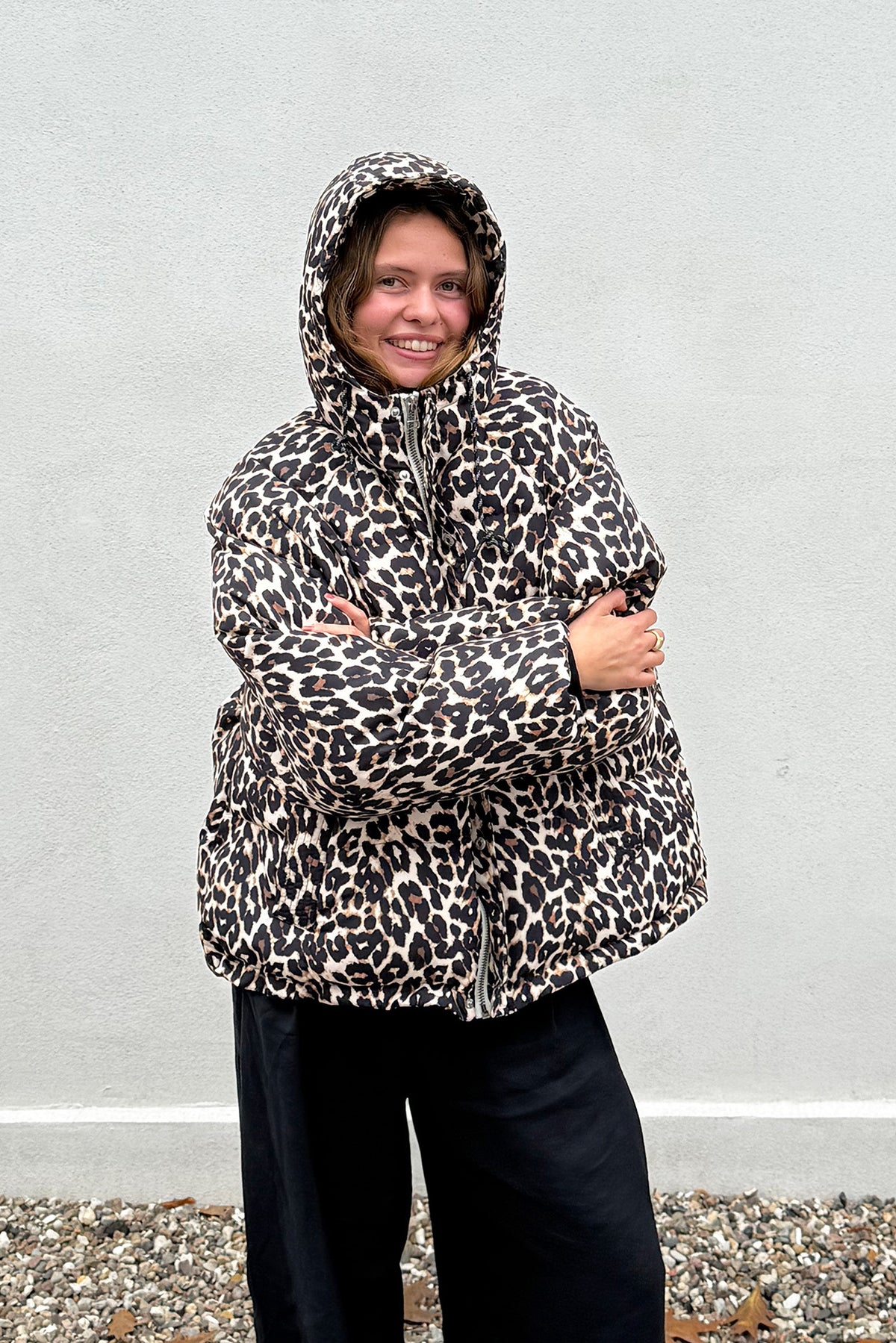 ShelbyLL Jakke - Leopardprint