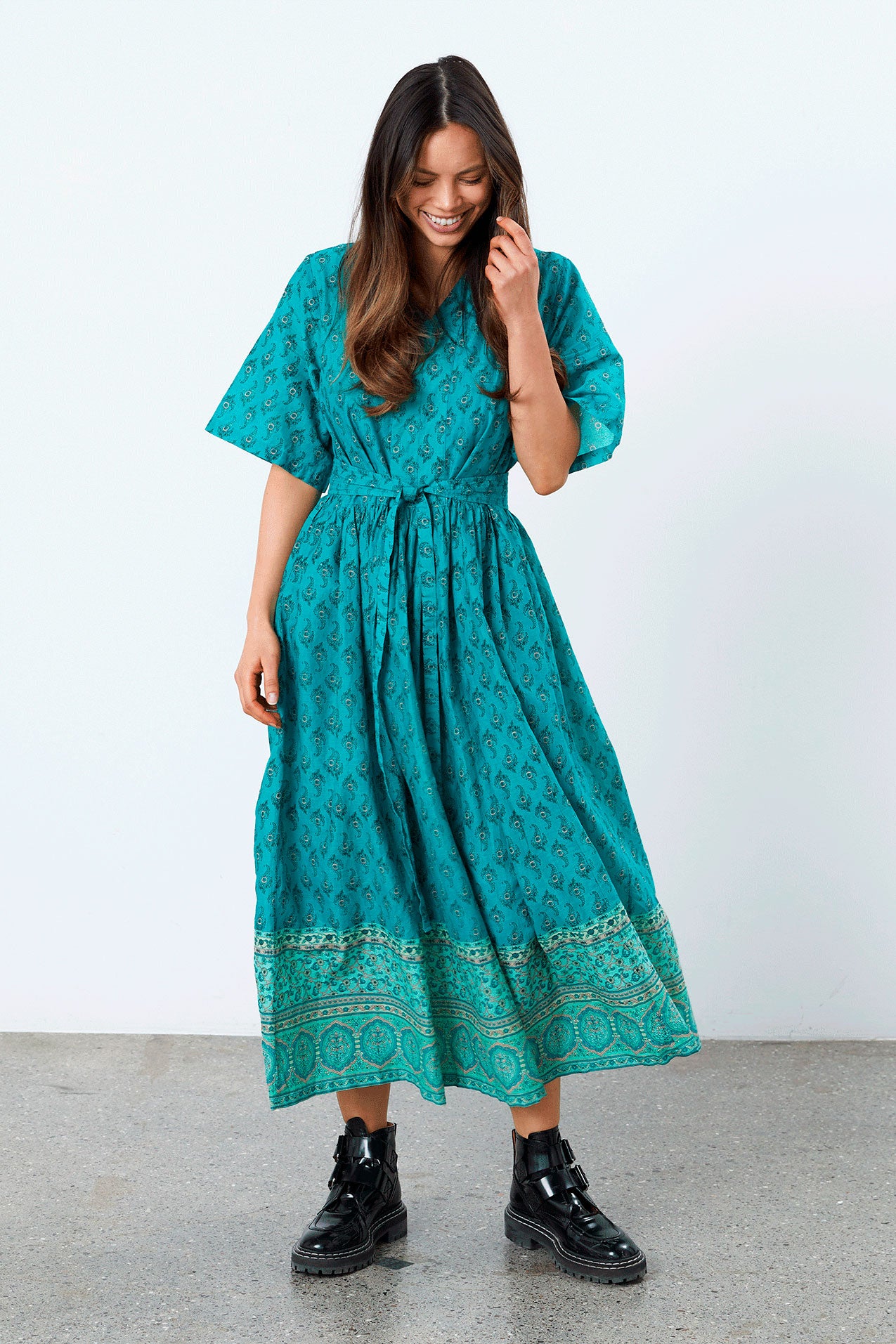 Lollys Laundry Sumia Dress Dress 40 Green