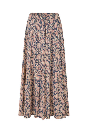 Lollys Laundry SunsetLL Maxi Nederdel Skirt Grafisk print