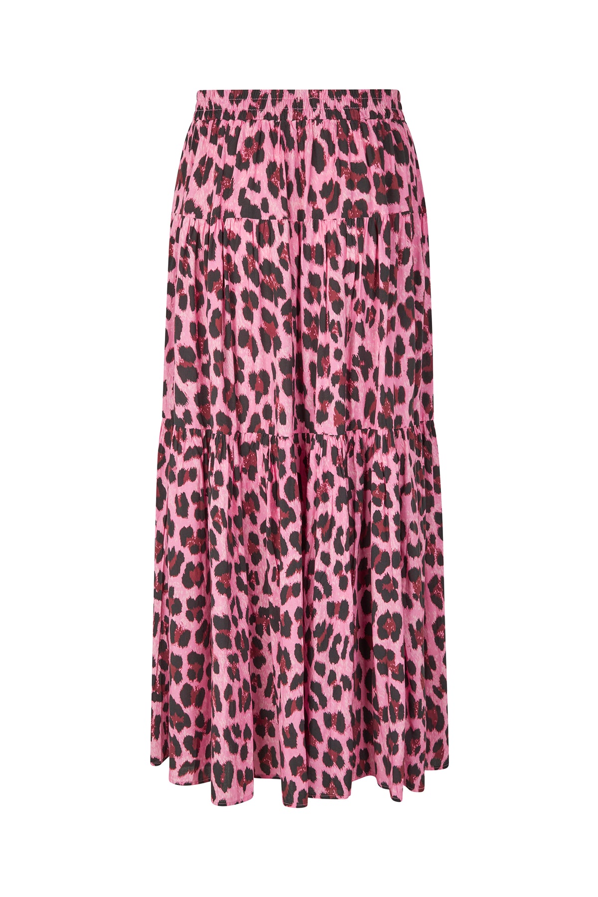 Lollys Laundry SunsetLL Maxi Nederdel Skirt Neon pink