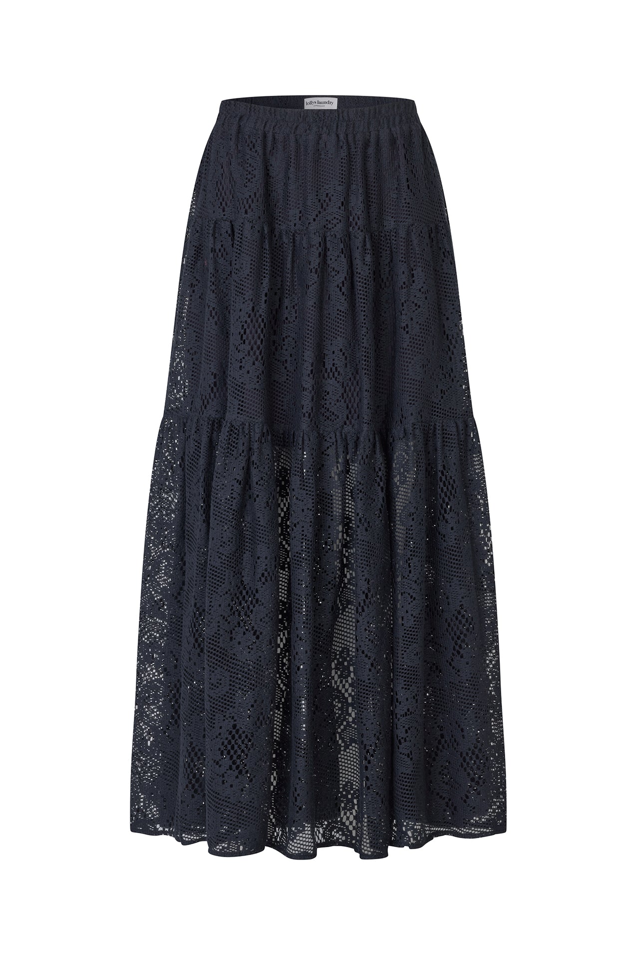 Lollys Laundry SunsetLL Maxi Nederdel Skirt 27 Dark Navy