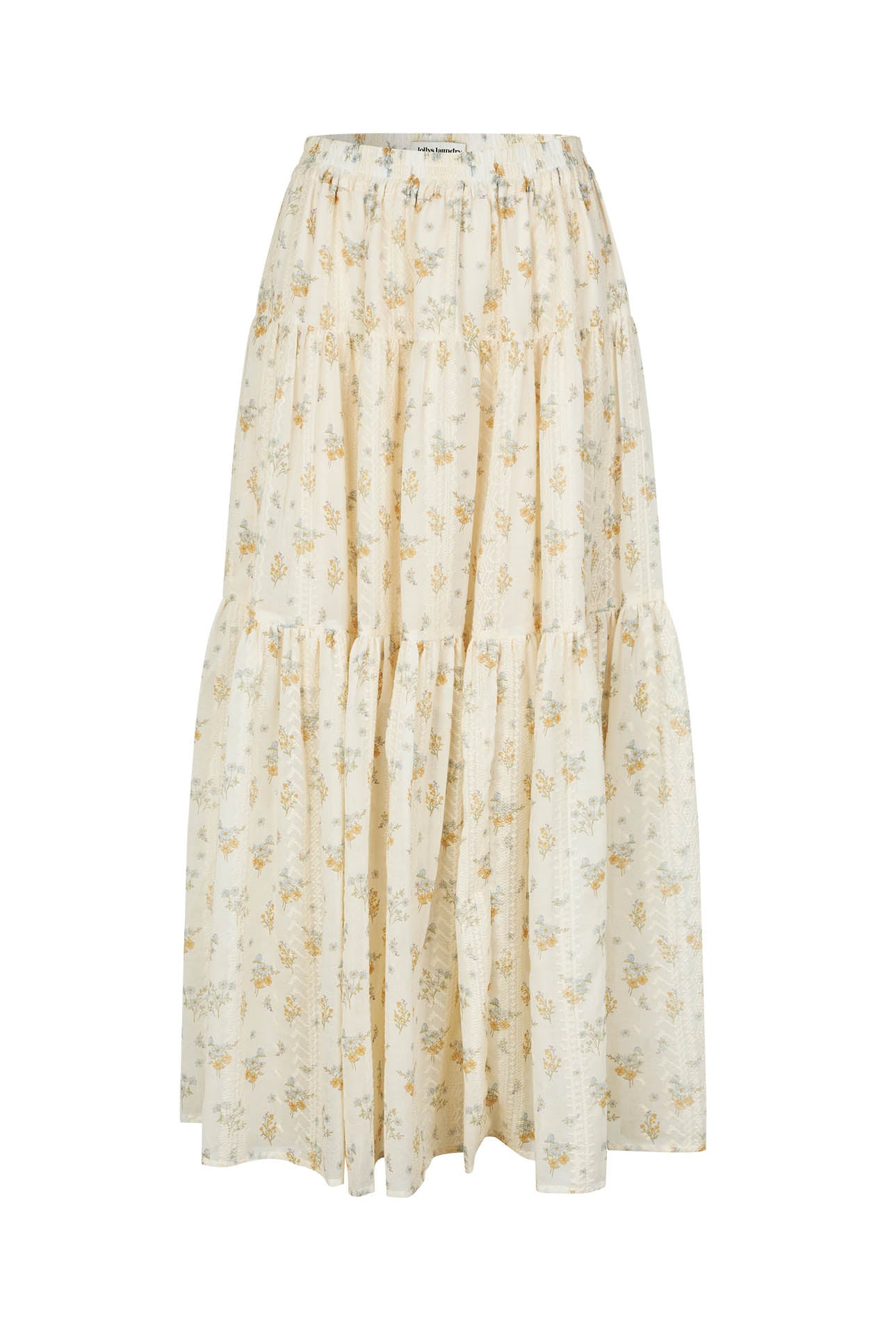 SunsetLL Maxi Nederdel - 02 Creme