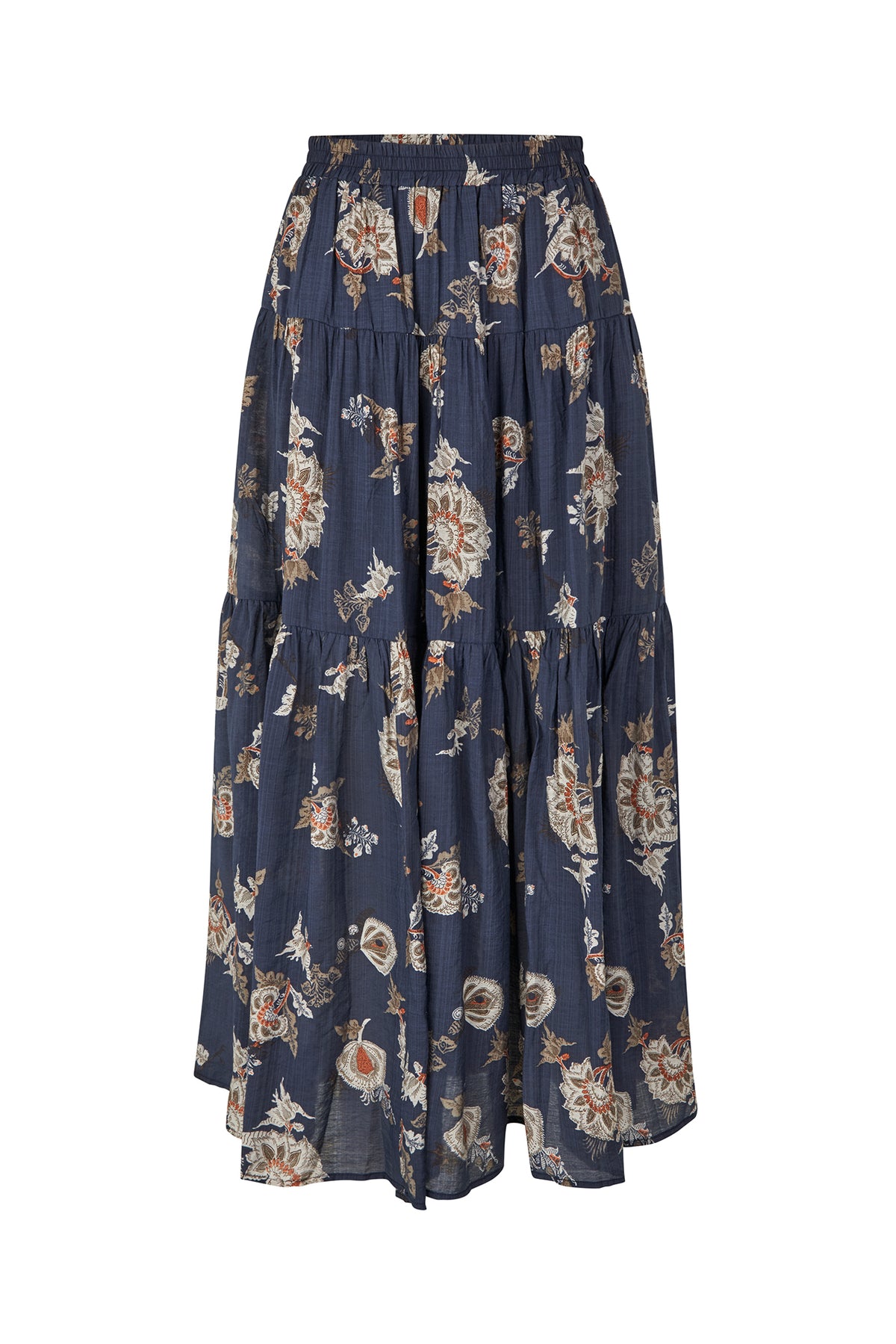 Lollys Laundry SunsetLL Maxi Skirt Skirt Mørkeblå