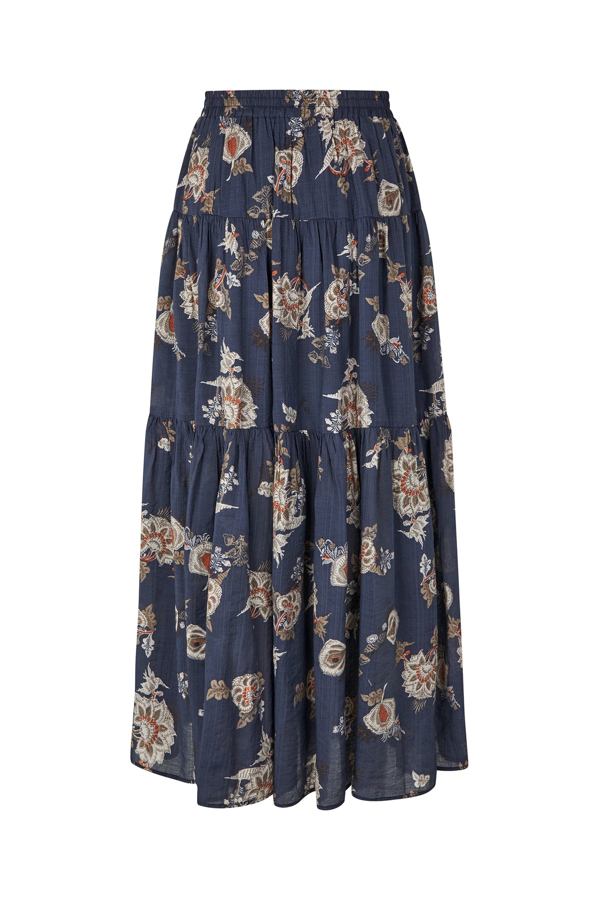 Lollys Laundry SunsetLL Maxi Skirt Skirt Mørkeblå