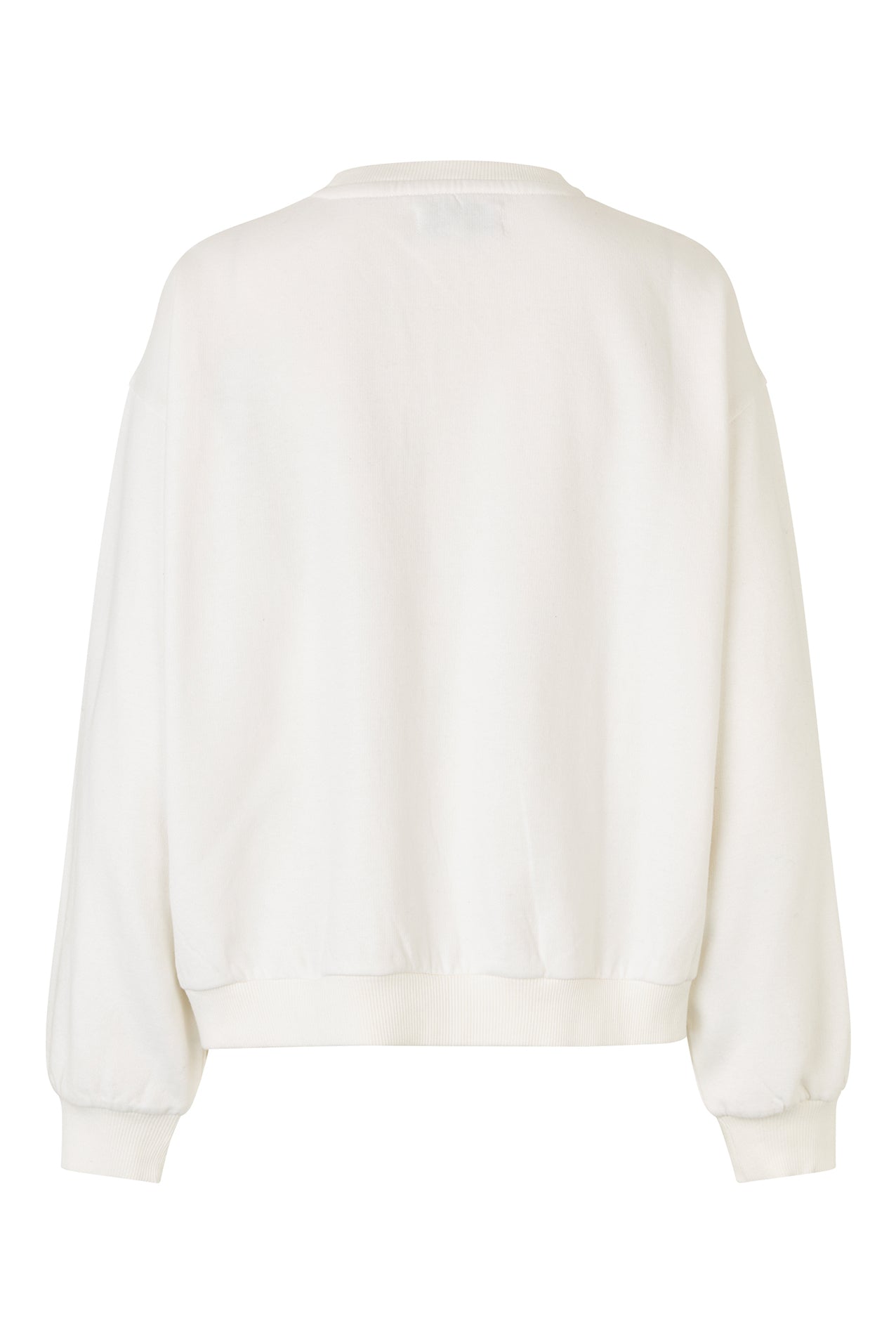 Lollys Laundry SydneyLL Leopard Sweatshirt Sweatshirt Hvid