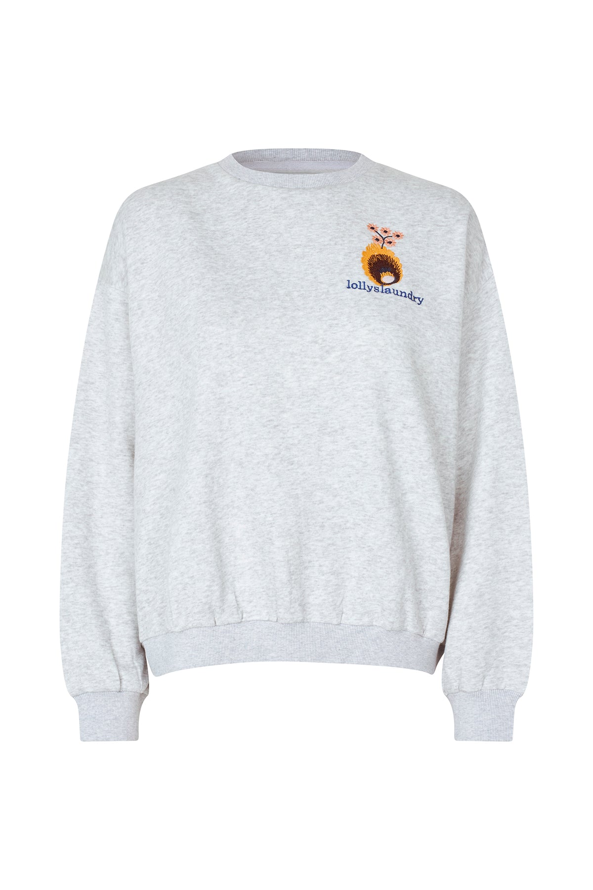 Lollys Laundry SydneyLL Sweatshirt Sweatshirt Lysegrå Melange