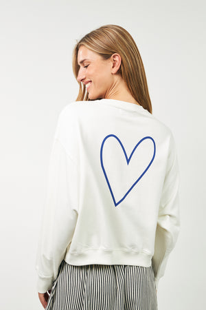 Lollys Laundry SydneyLL Sweatshirt LS Sweatshirt 25 25 Royal Blue