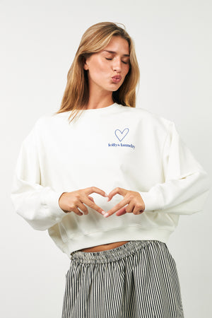 Lollys Laundry SydneyLL Sweatshirt LS Sweatshirt 25 25 Royal Blue