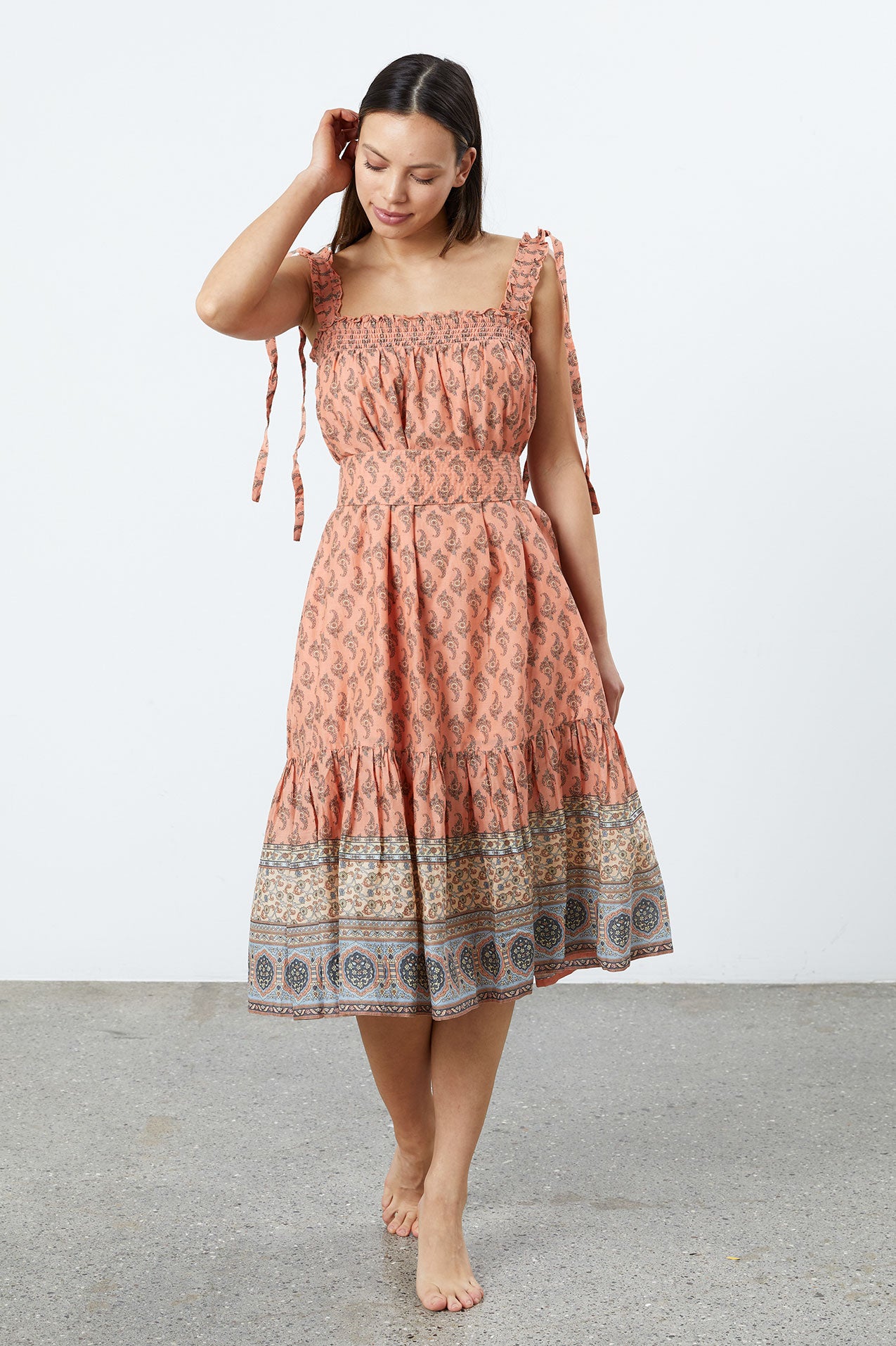 Lollys Laundry Tabitha Dress Dress 90 Coral