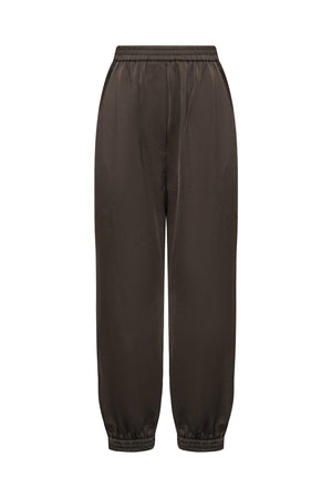 Lollys Laundry TalmaLL Bukser Pants Mørkebrun