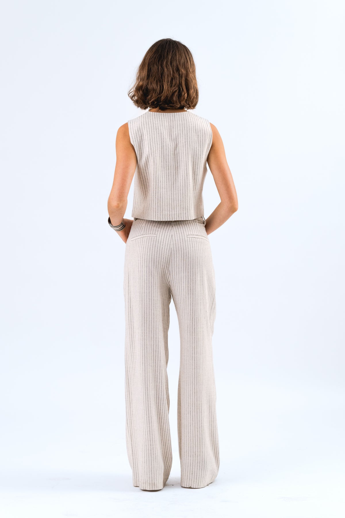 Lollys Laundry TorinoLL Vest Vest Creme