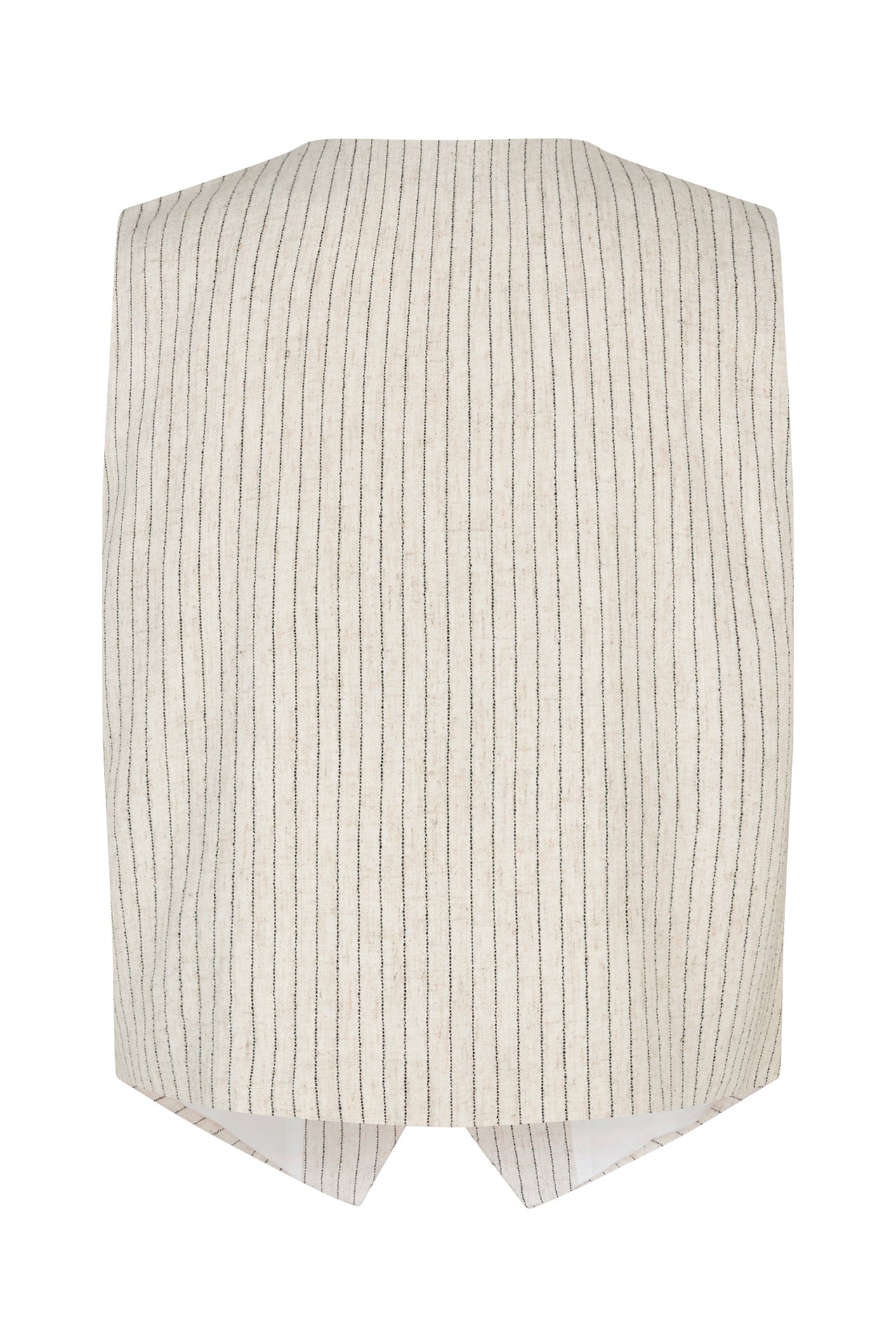 Lollys Laundry TorinoLL Vest SL Vest 02 Creme